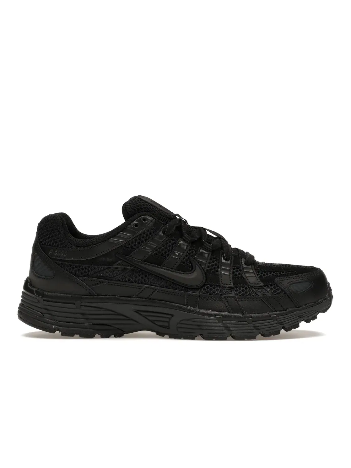 Мужские кроссовки с сетчатым верхом Nike P-6000 Premium — изображение 1 из 4, черный//черный