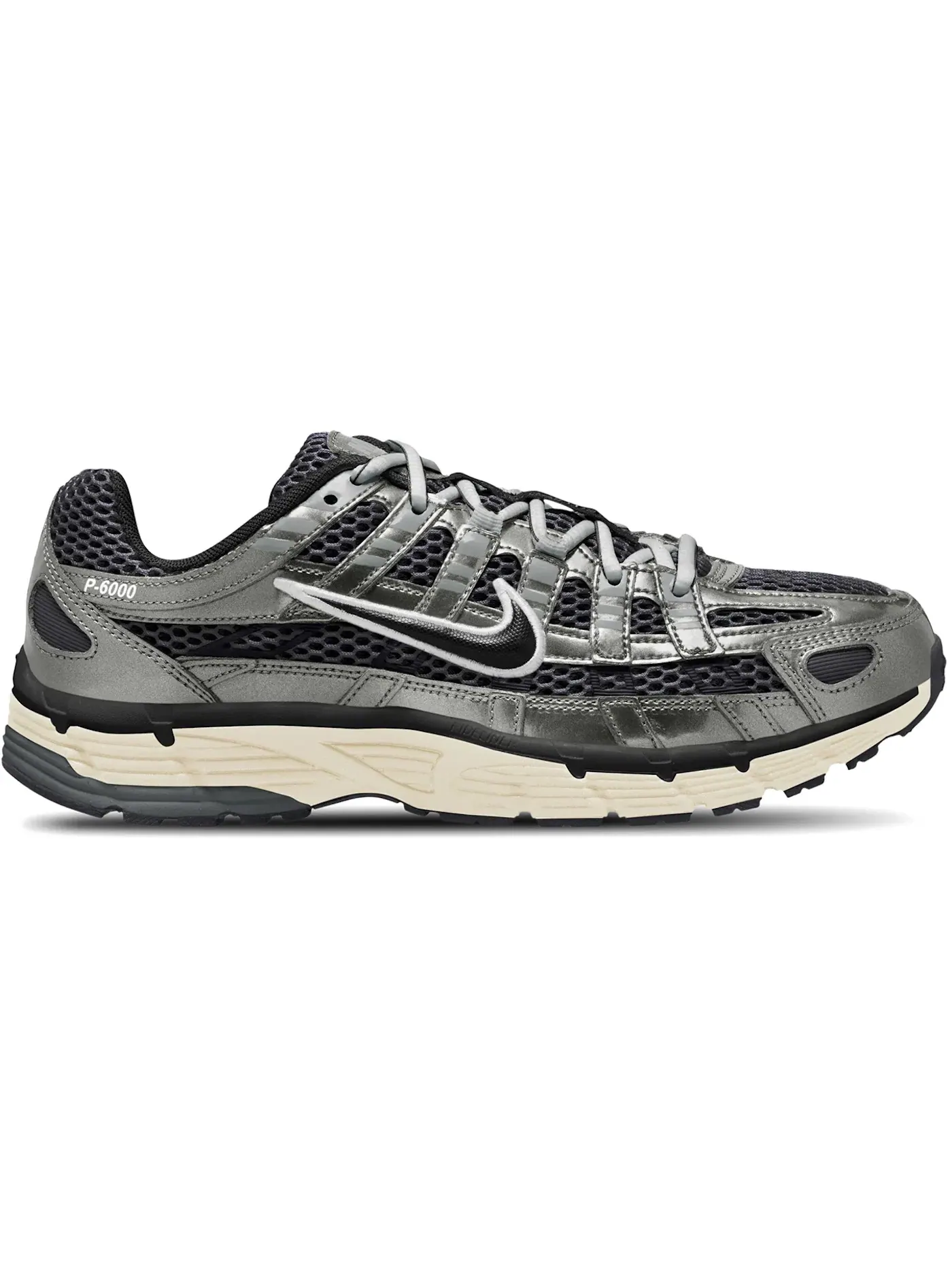 Мужские кроссовки Lifestyle Nike P-6000 SE — изображение 1 из 1, металлик/серый/черный