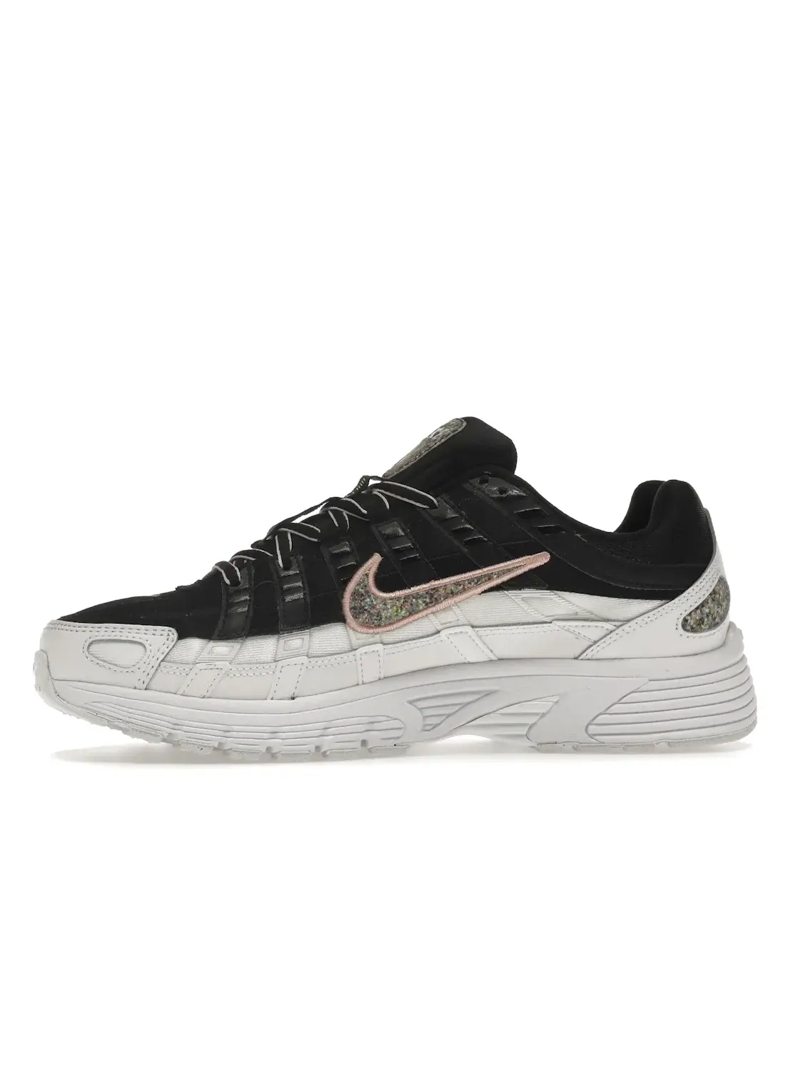 Женские кроссовки с ретро-дизайном Nike P-6000 SE Nike — изображение 3 из 4, черный/мульти--белый