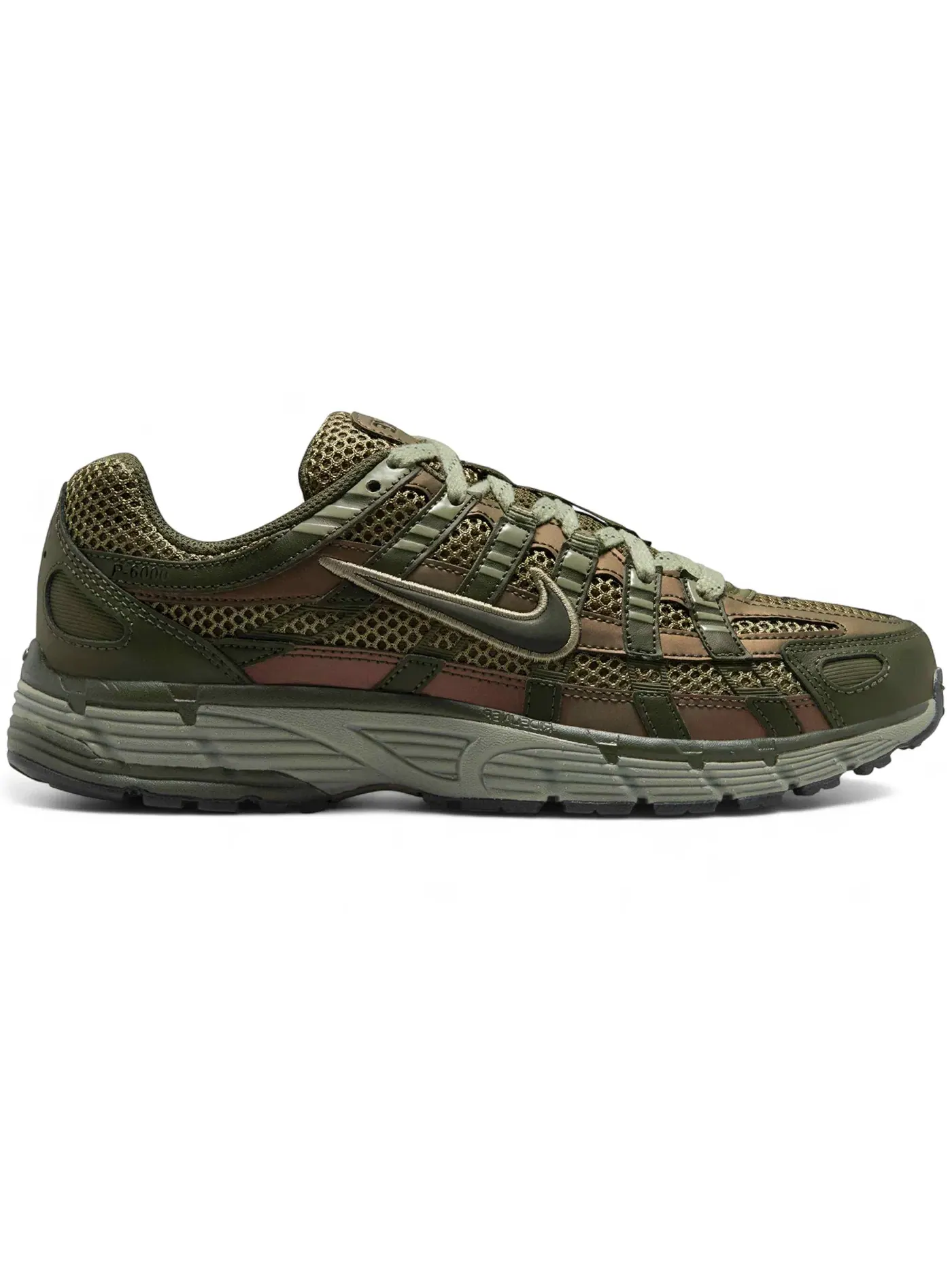Женские кроссовки Lifestyle Nike P-6000 SE — изображение 1 из 1, хаки/светлый/черный