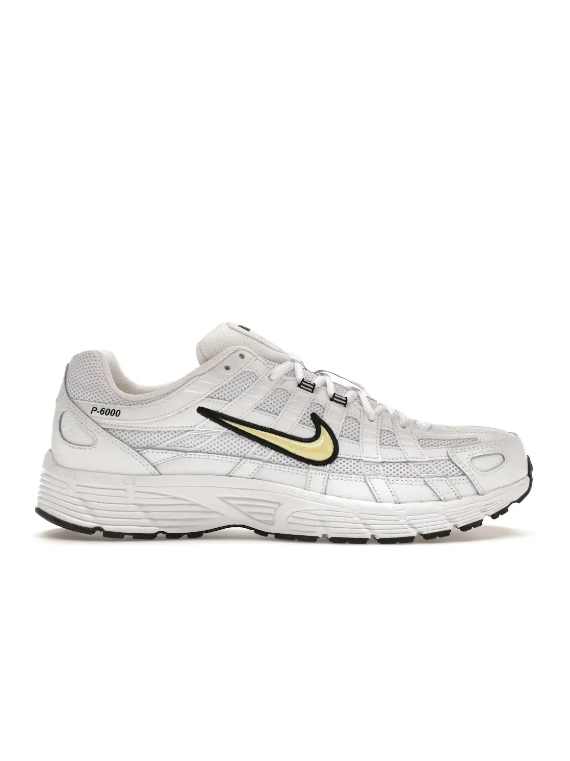 Мужские кроссовки с сетчатым верхом Nike P-6000 — изображение 1 из 4, белый/черный