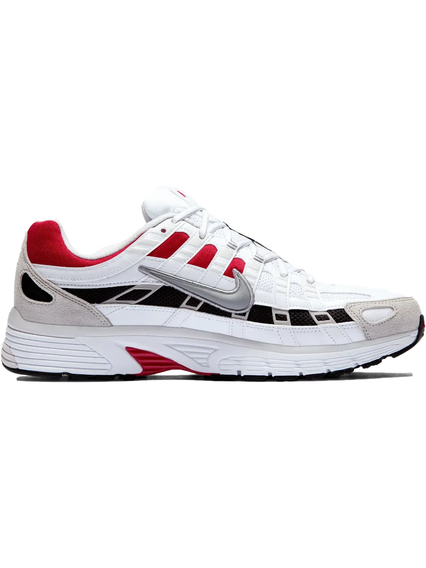 Мужские кроссовки Lifestyle Nike P-6000 — изображение 1 из 1, белый красный серый