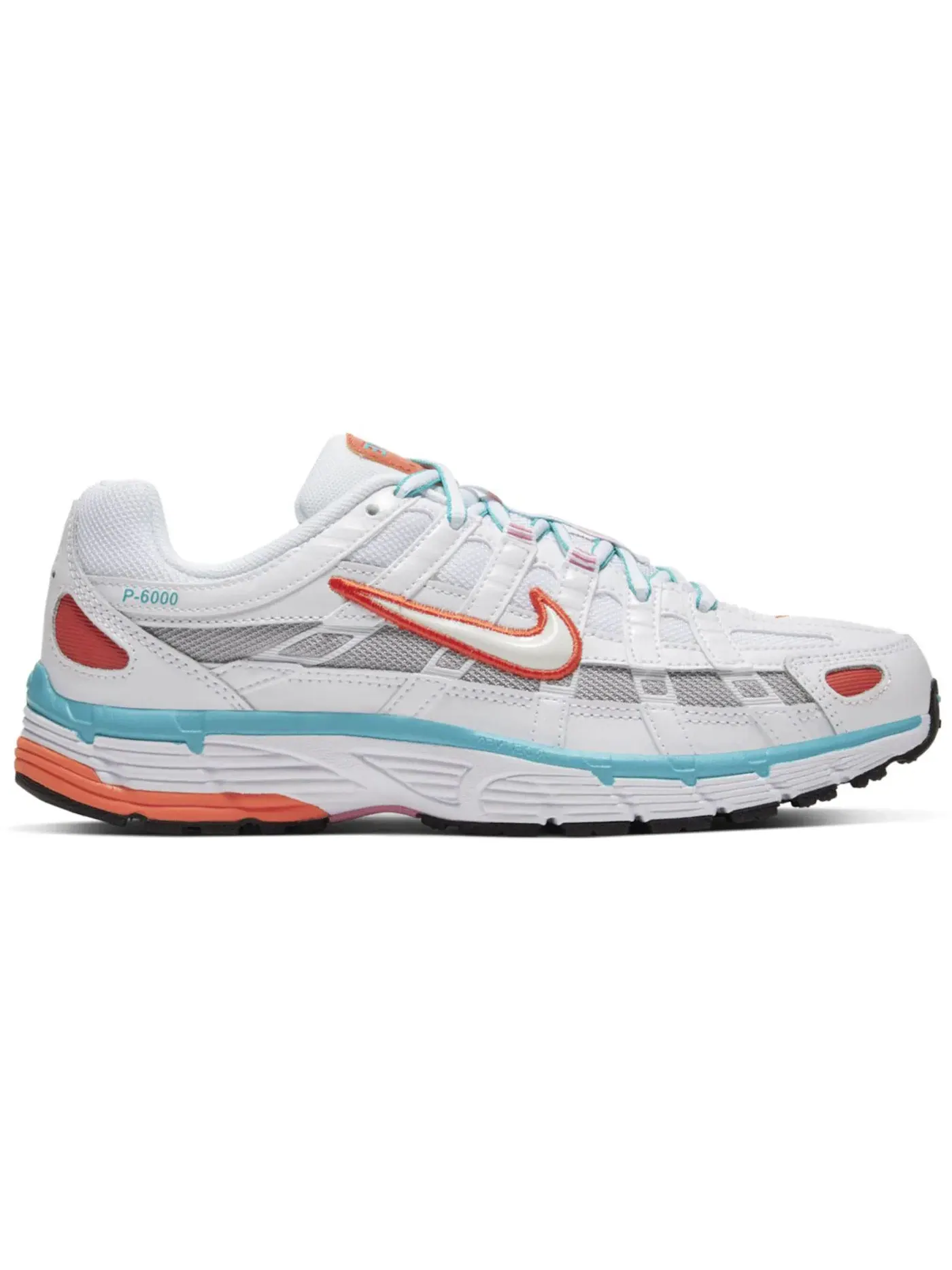 Женские кроссовки для повседневной носки Nike P-6000 Nike — изображение 1 из 1, белый/голубой//белый