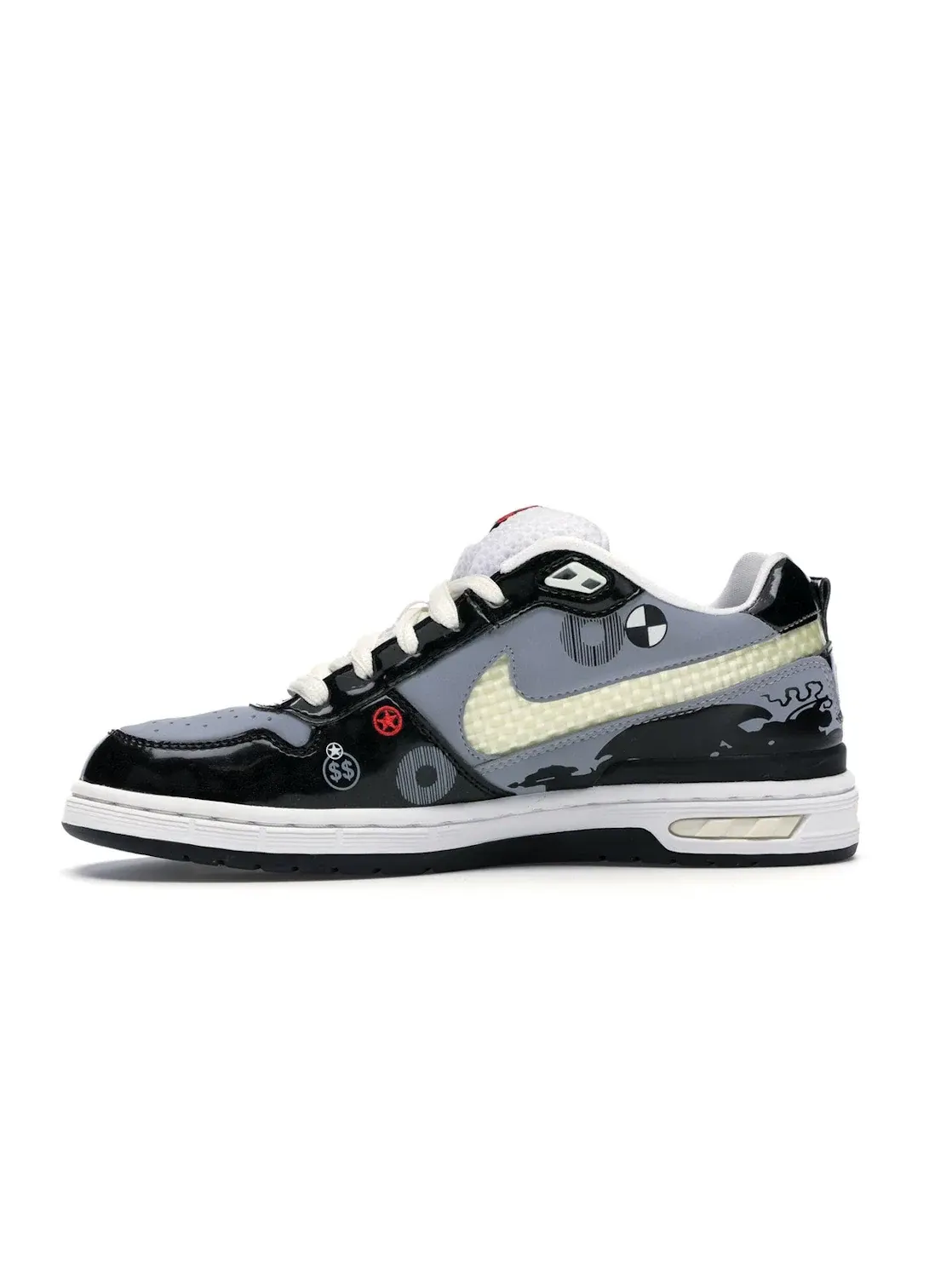 Мужские кроссовки для баскетбола Nike P Rod 1 Elite — изображение 3 из 4, серый/белый-черный
