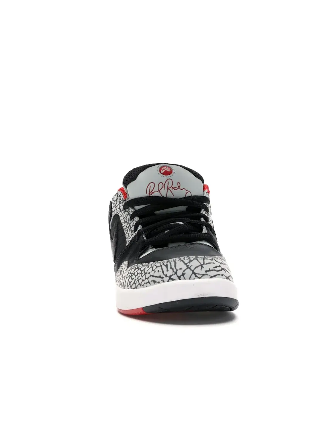 Мужские кроссовки для скейтбординга Nike Paul Rodriguez 2 Zoom Air Nike — изображение 2 из 4, серый/черный