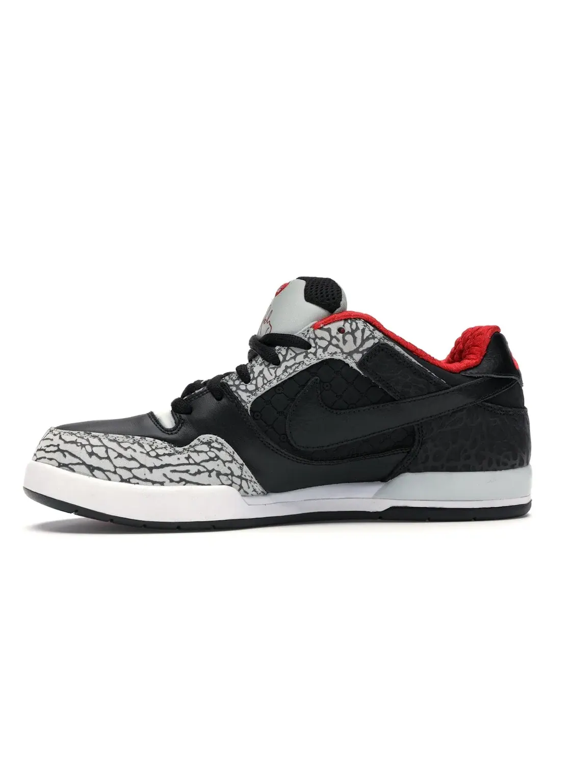 Мужские кроссовки для скейтбординга Nike Paul Rodriguez 2 Zoom Air Nike — изображение 3 из 4, серый/черный