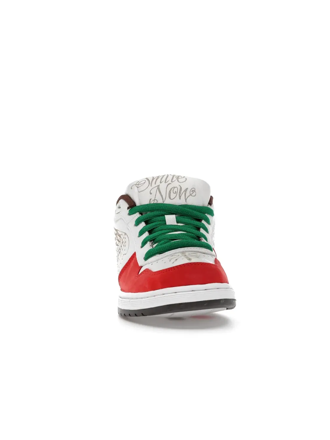 Мужские кроссовки для скейтбординга Nike Paul Rodriguez Zoom Air Elite — изображение 2 из 4, белый/красный