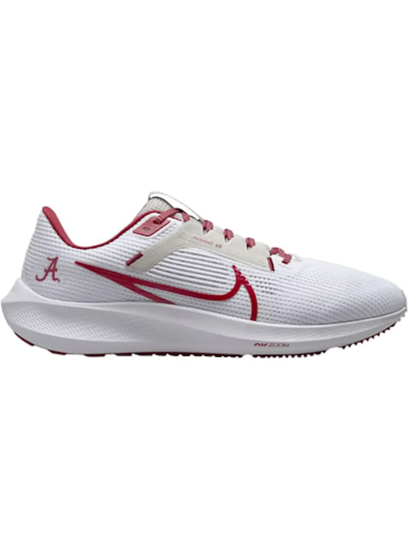Мужские кроссовки с сетчатым верхом Nike Pegasus 40 Nike — изображение 1 из 1, белый/серебристый