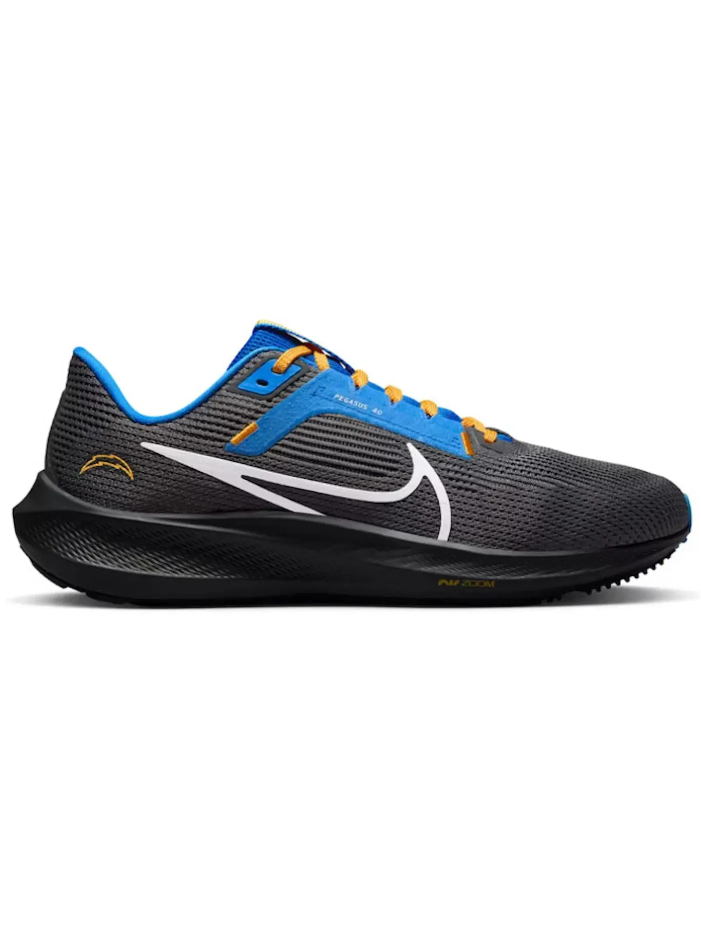 Мужские кроссовки для бега Nike Pegasus 40 Nike — изображение 1 из 1, синий/золотистый/белый