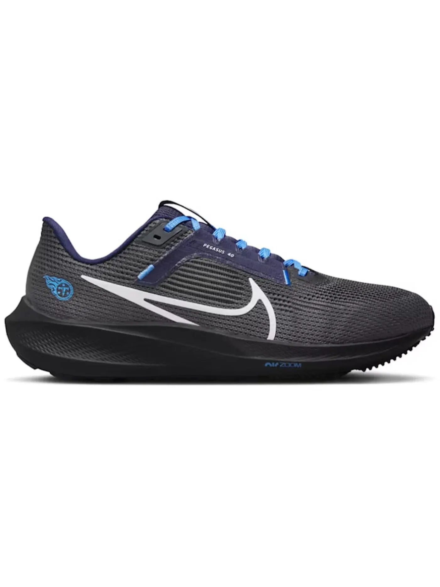 Мужские кроссовки для бега Nike Pegasus 40 Nike — изображение 1 из 1, темно-синий//белый