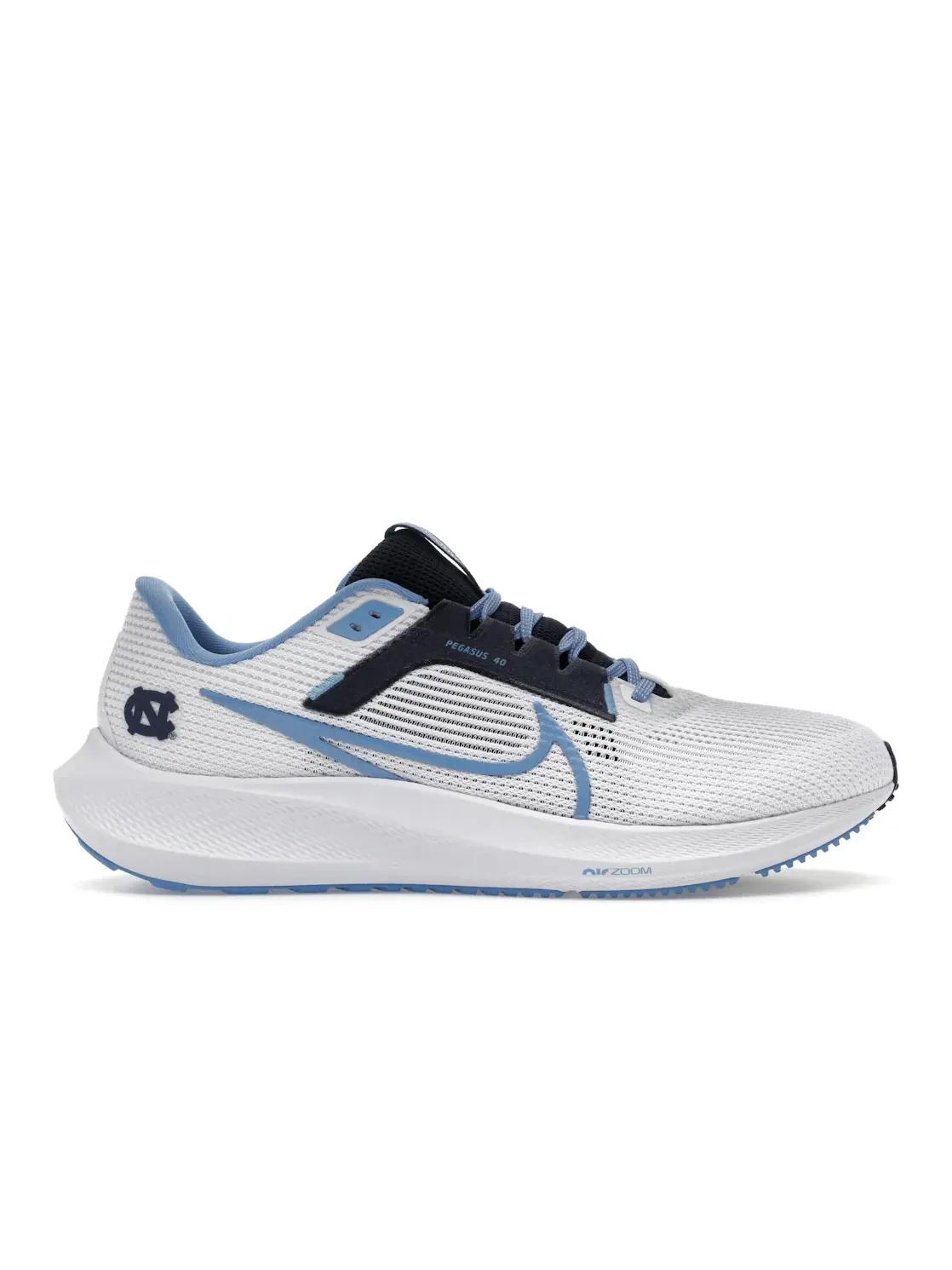 Мужские кроссовки для бега Nike Pegasus 40 — изображение 1 из 4, белый/темно-синий/синий
