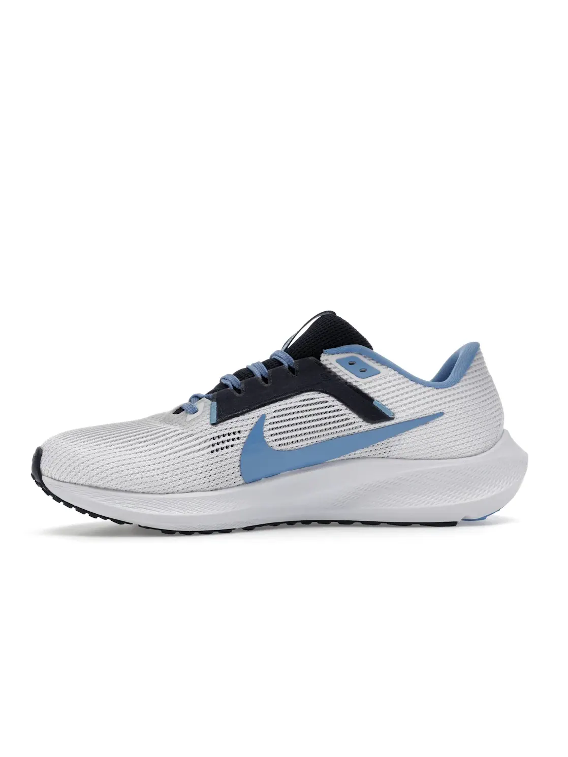 Мужские кроссовки для бега Nike Pegasus 40 — изображение 3 из 4, белый/темно-синий/синий