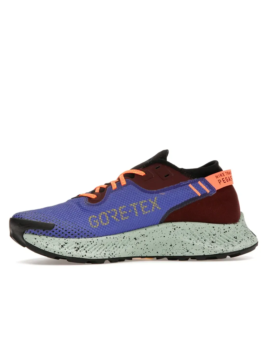 Женские кроссовки для бега с мембраной Gore-Tex Nike Pegasus Trail 2 Gore-Tex — изображение 3 из 4, синий/черный/оранжевый