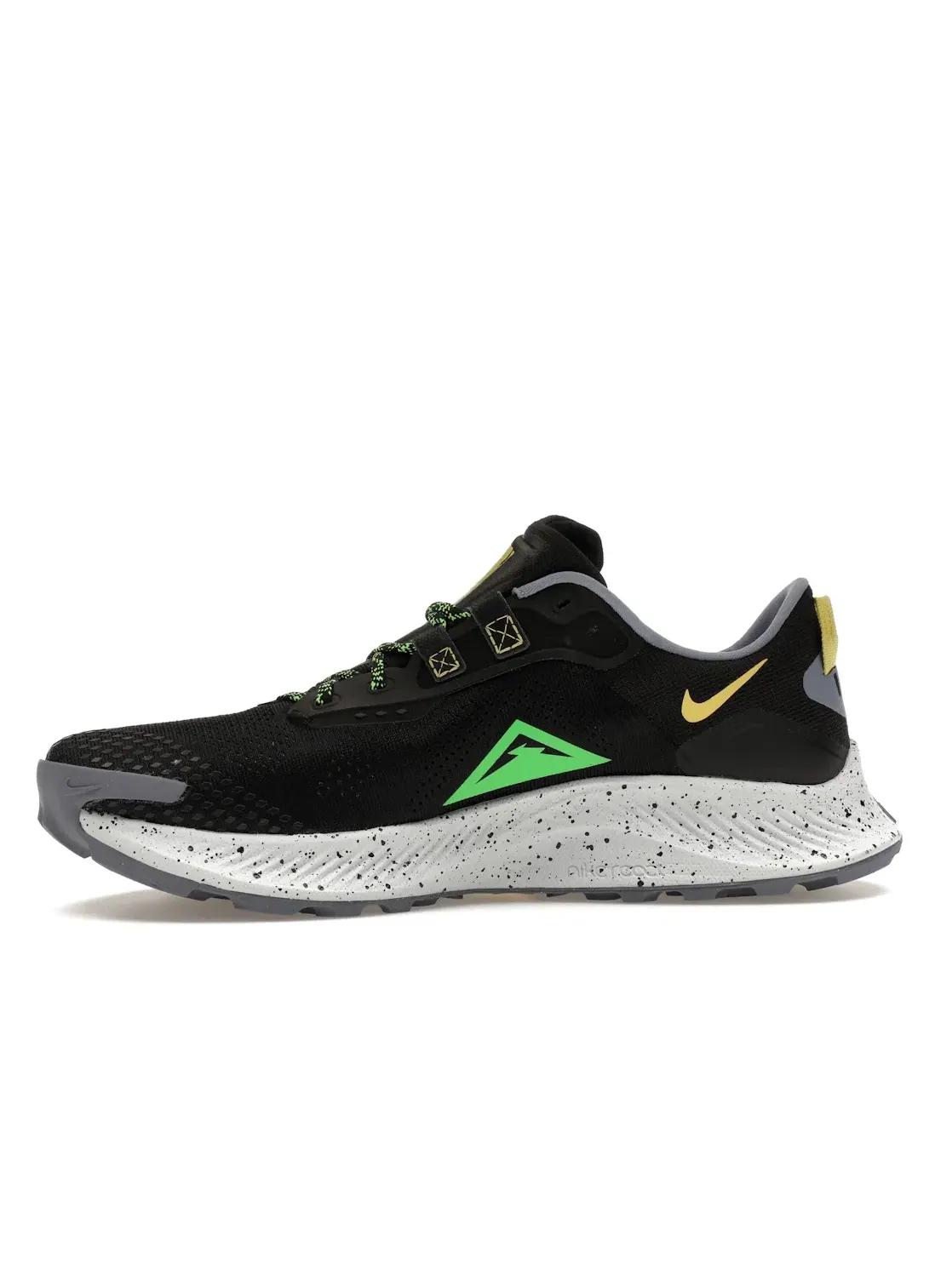 Мужские кроссовки для бега с амортизацией Nike Pegasus Trail 3 Nike — изображение 3 из 4, черный///зеленый