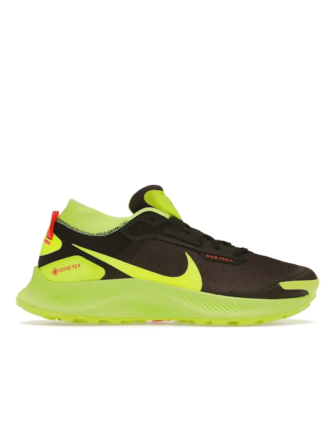 Мужские кроссовки для бега по бездорожью Nike Pegasus Trail 3 Gore-Tex, Dark Chocolate Bright Crimson Volt