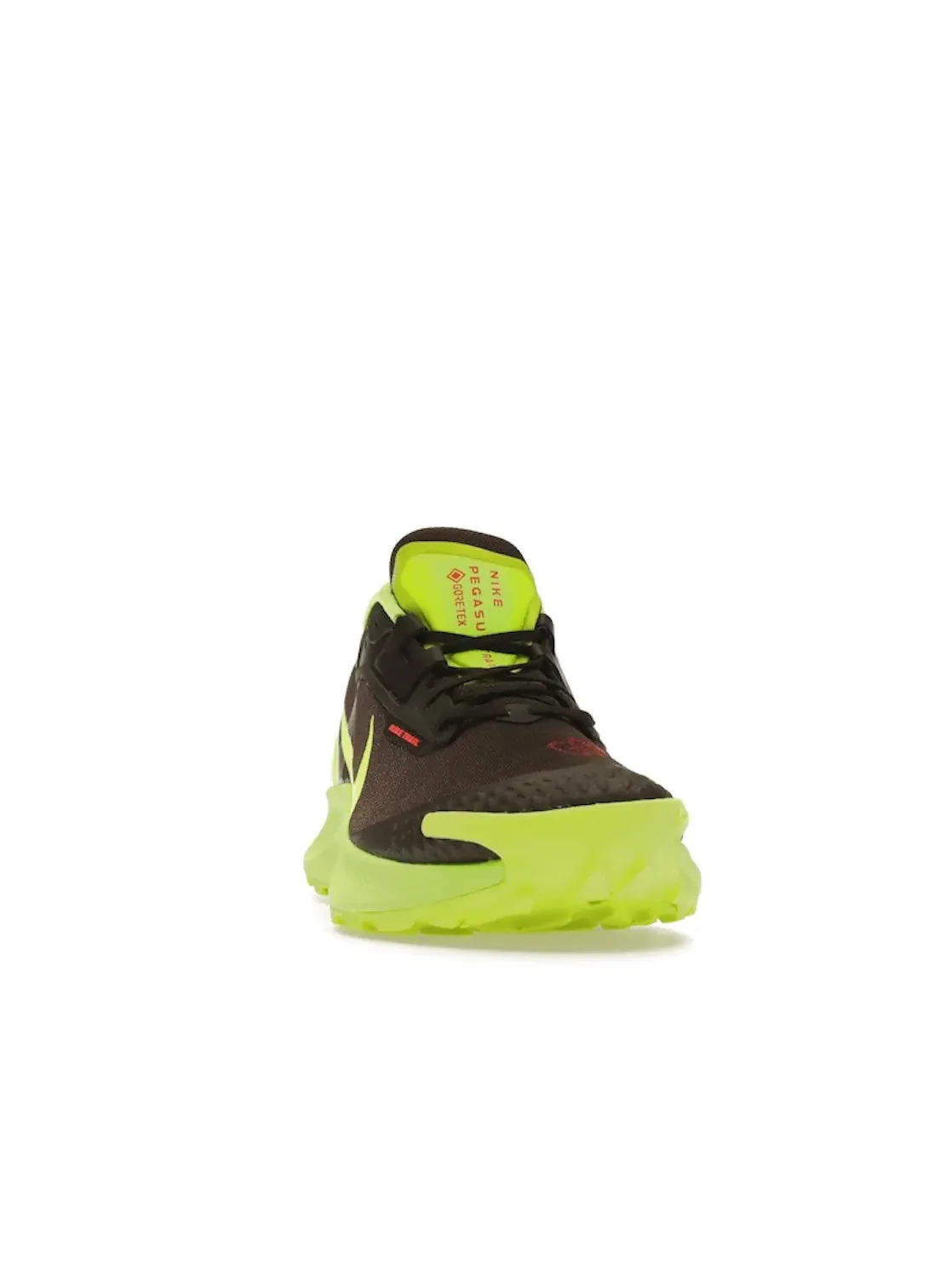 Мужские кроссовки для бега по бездорожью Nike Pegasus Trail 3 Gore-Tex, Dark Chocolate Bright Crimson Volt