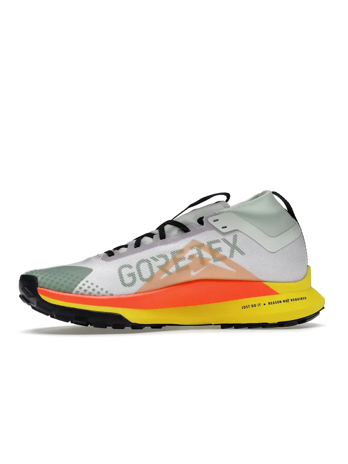 Мужские кроссовки для трейла с мембраной Gore-Tex Nike React Pegasus Trail 4 Gore-Tex — изображение 3 из 4, оранжевый-зеленый