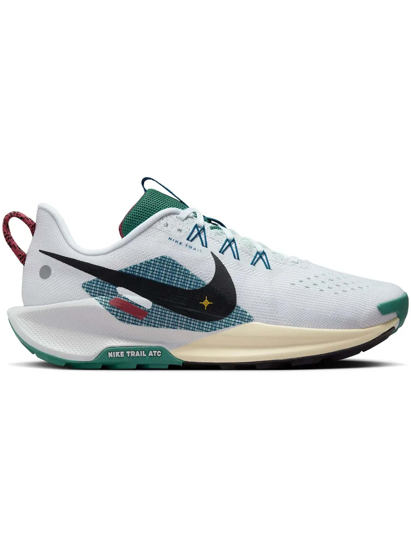 Мужские кроссовки для бега Nike Pegasus Trail 5 Nike — изображение 1 из 1, белый/синий//черный