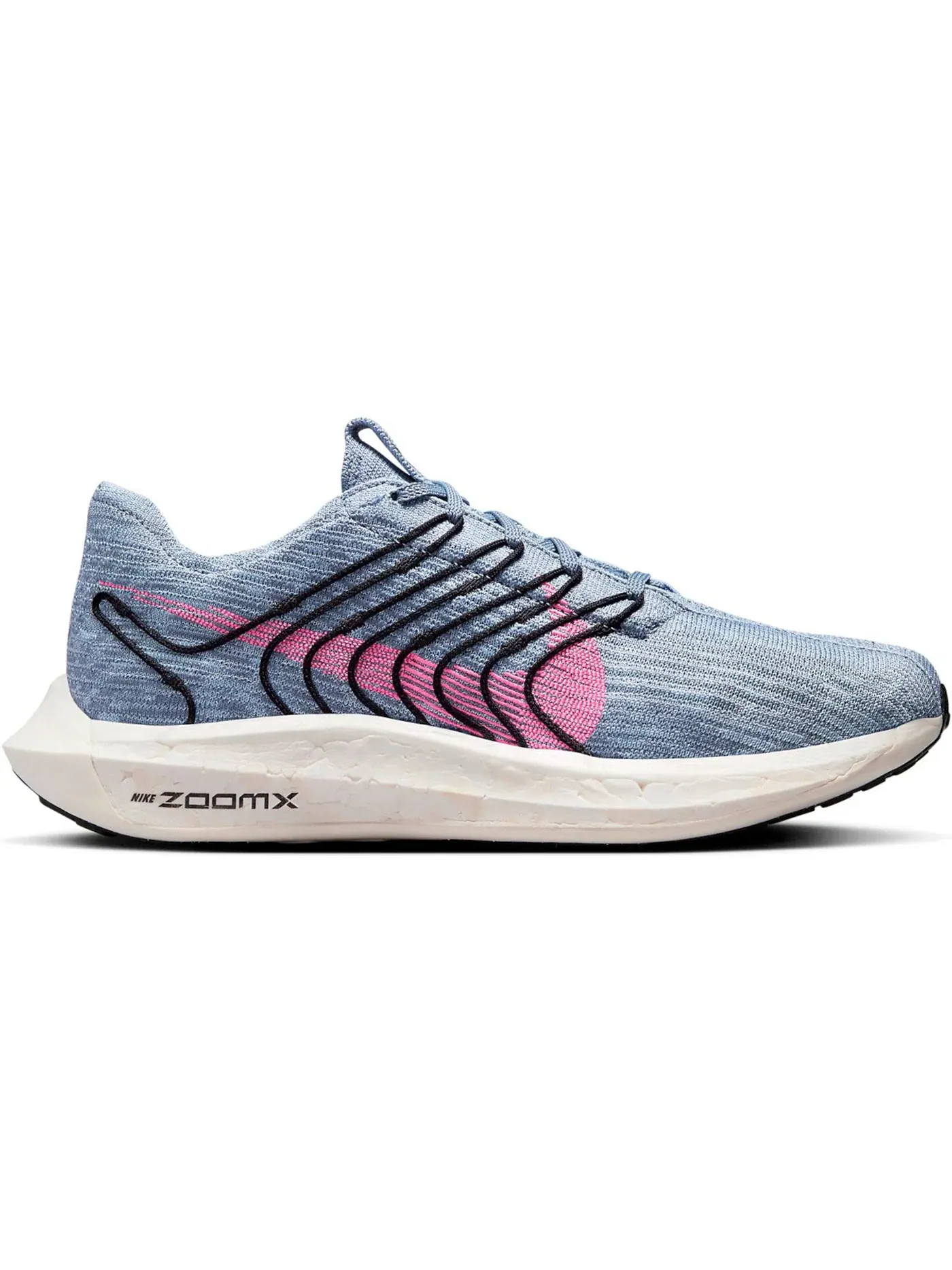 Мужские кроссовки для бега Nike Pegasus Turbo Next Nature — изображение 1 из 1, черный/розовый