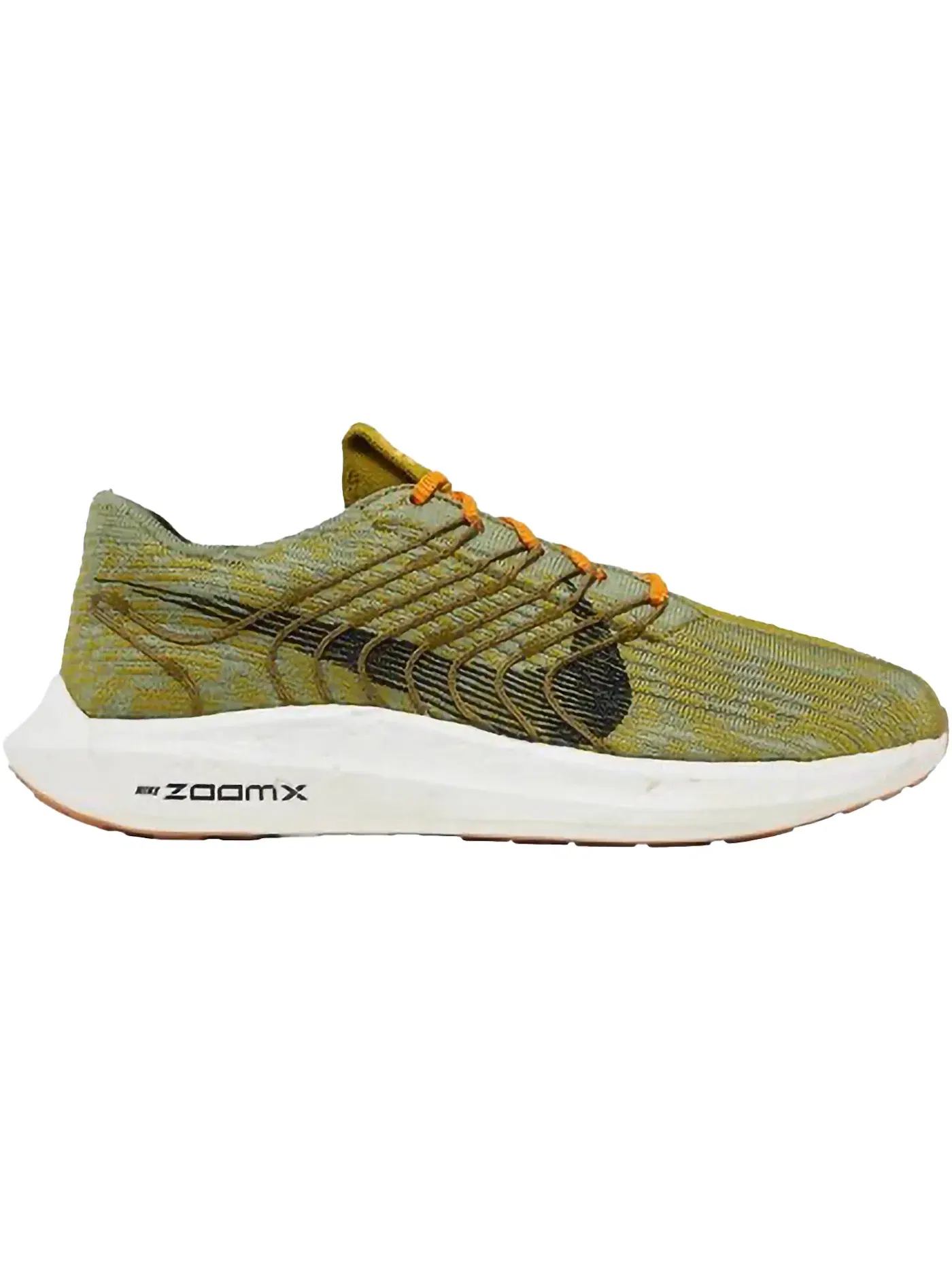 Мужские кроссовки для бега Nike Pegasus Turbo Next Nature — изображение 1 из 1, зеленый/оранжевый/черный