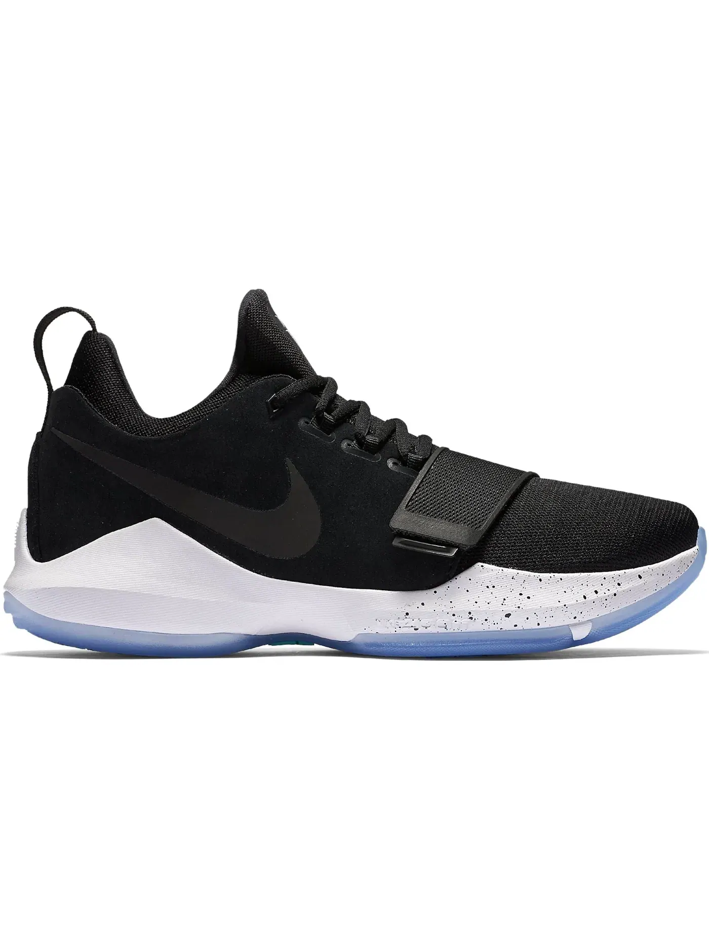 Мужские кроссовки для баскетбола Nike PG 1 — изображение 1 из 1, черный/черный-белый