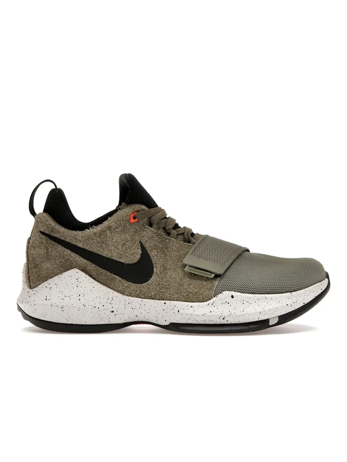 Мужские кроссовки для баскетбола Nike PG 1 Elements — изображение 1 из 4, оливковый/черный
