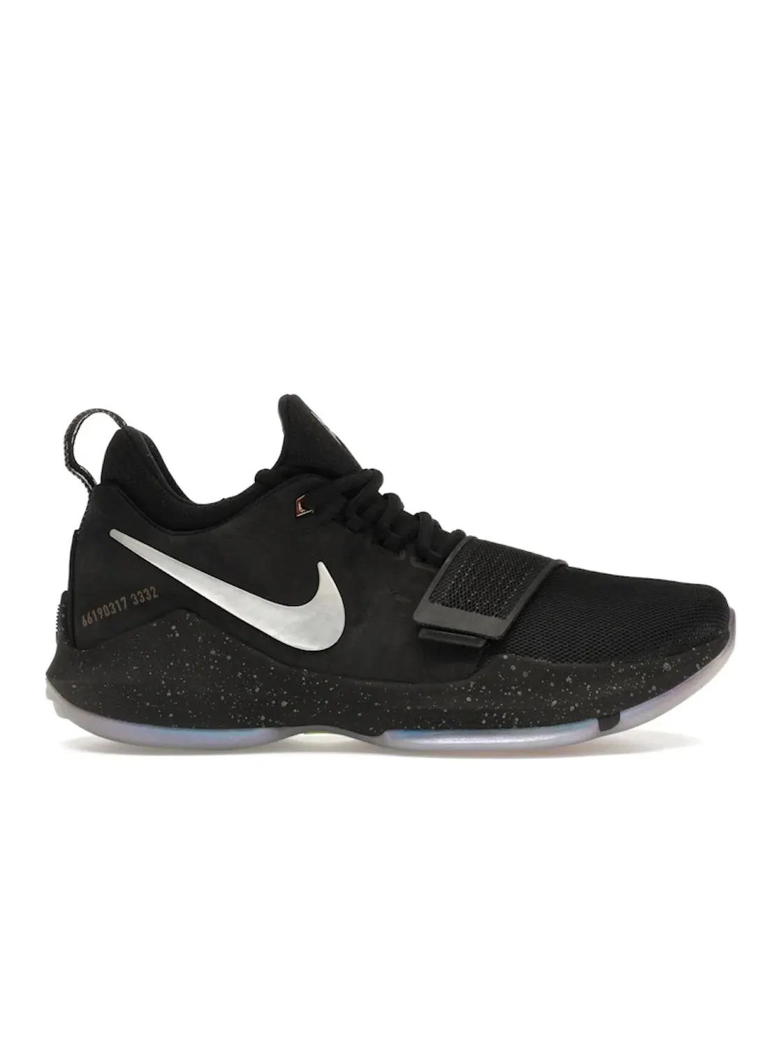Мужские кроссовки Paul George Nike PG 1 Shining Pre-Heat — изображение 1 из 4, черный/мульти