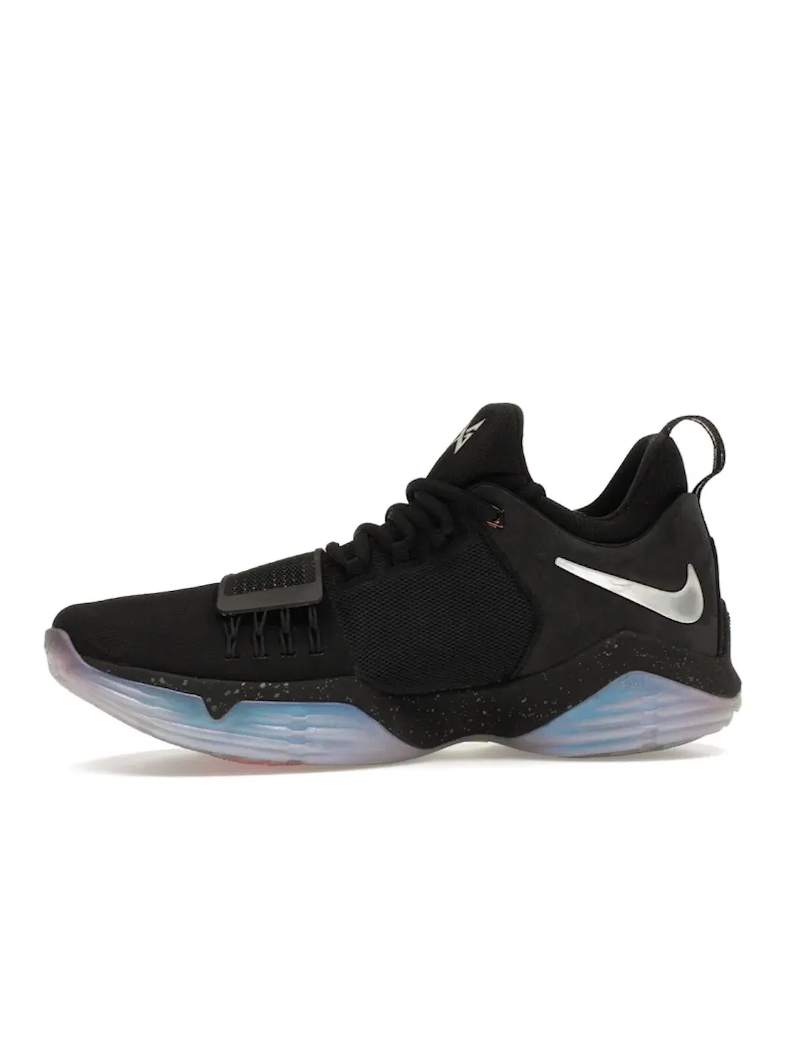 Мужские кроссовки Paul George Nike PG 1 Shining Pre-Heat — изображение 3 из 4, черный/мульти