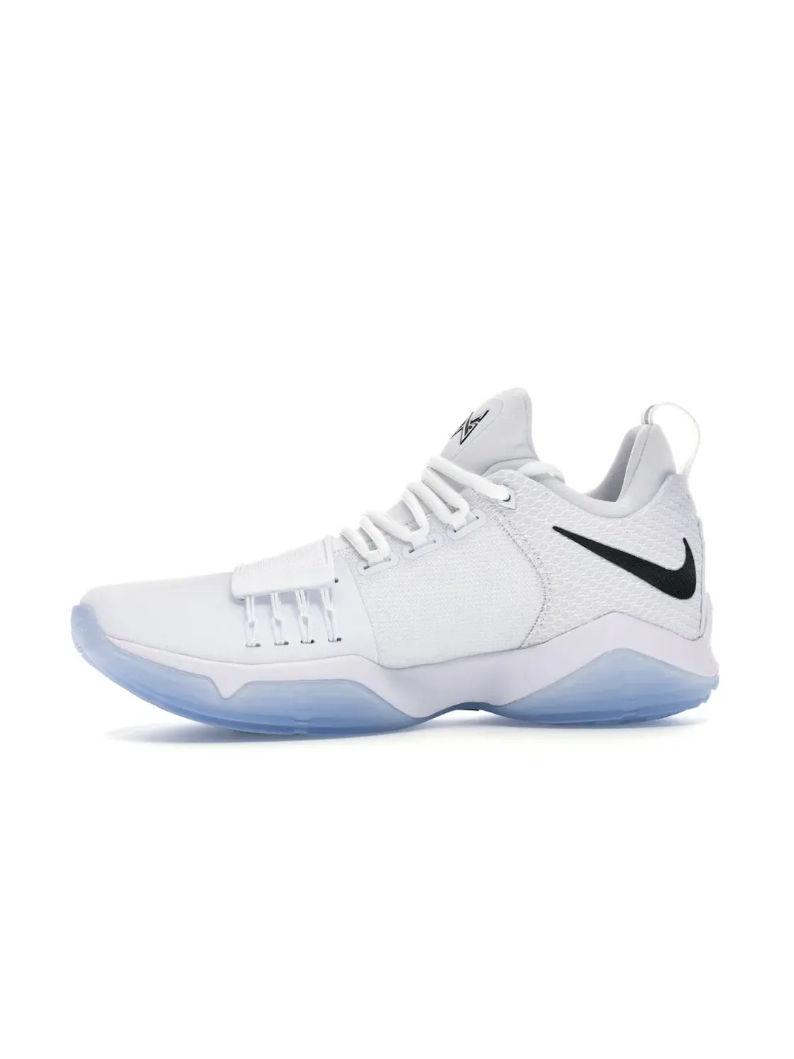 Мужские кроссовки для баскетбола Nike PG 1 — изображение 3 из 4, белый/-черный