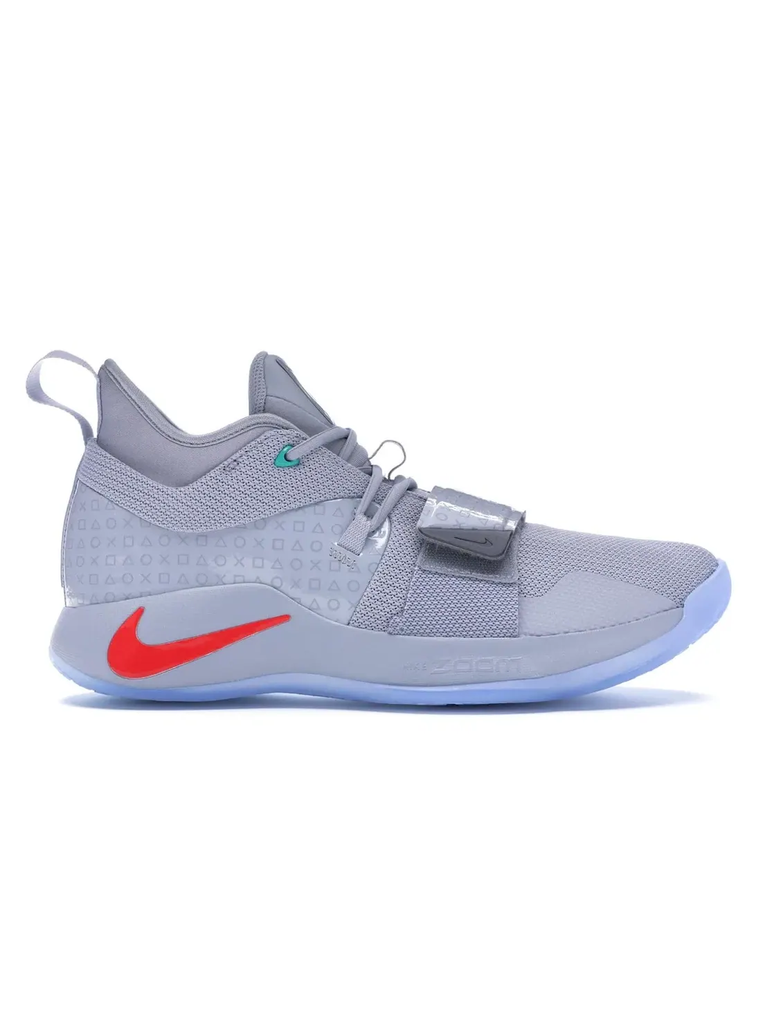 Мужские кроссовки с подсветкой Nike PG 2.5 Playstation — изображение 1 из 4, серый/мульти