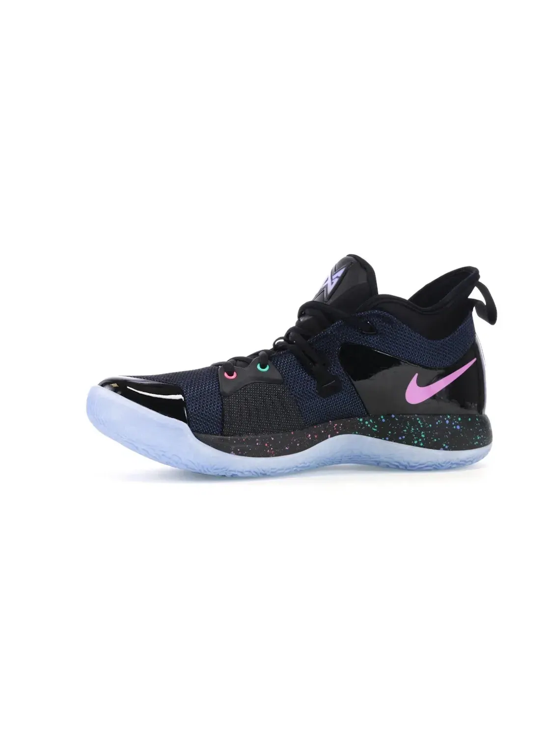 Мужские кроссовки с игровым дизайном Nike PG 2 — изображение 3 из 4, черный/синий