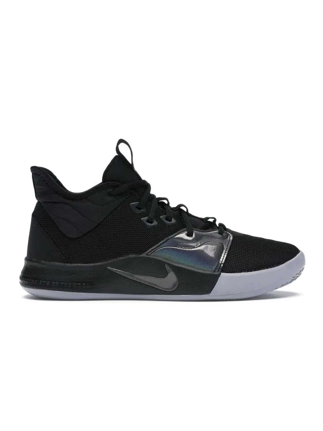 Мужские баскетбольные кроссовки с амортизацией Nike PG 3 — изображение 1 из 4, черный/черный