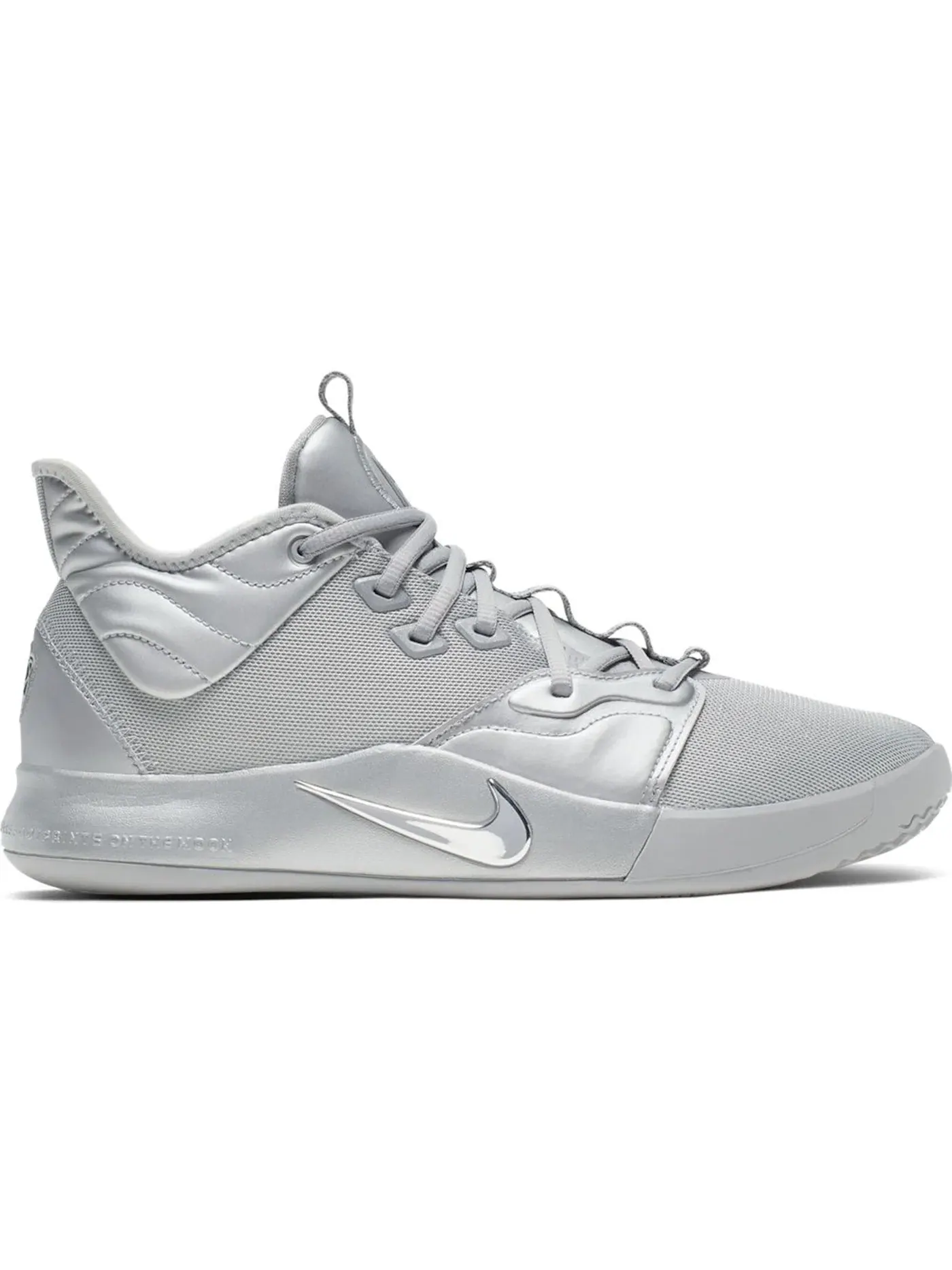 Мужские кроссовки с отражающим покрытием Nike PG 3 NASA 50th Nike — изображение 1 из 1, серебристый