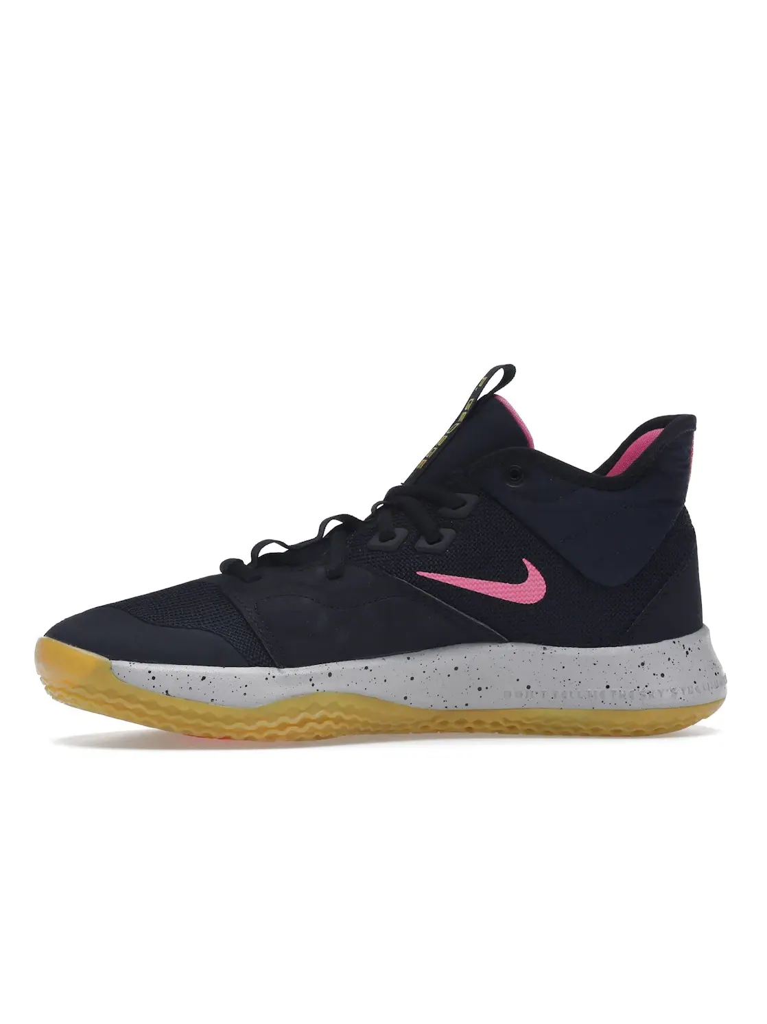 Мужские кроссовки для баскетбола Nike PG 3 Obsidian/Pink Blast/Wolf Grey — изображение 3 из 4