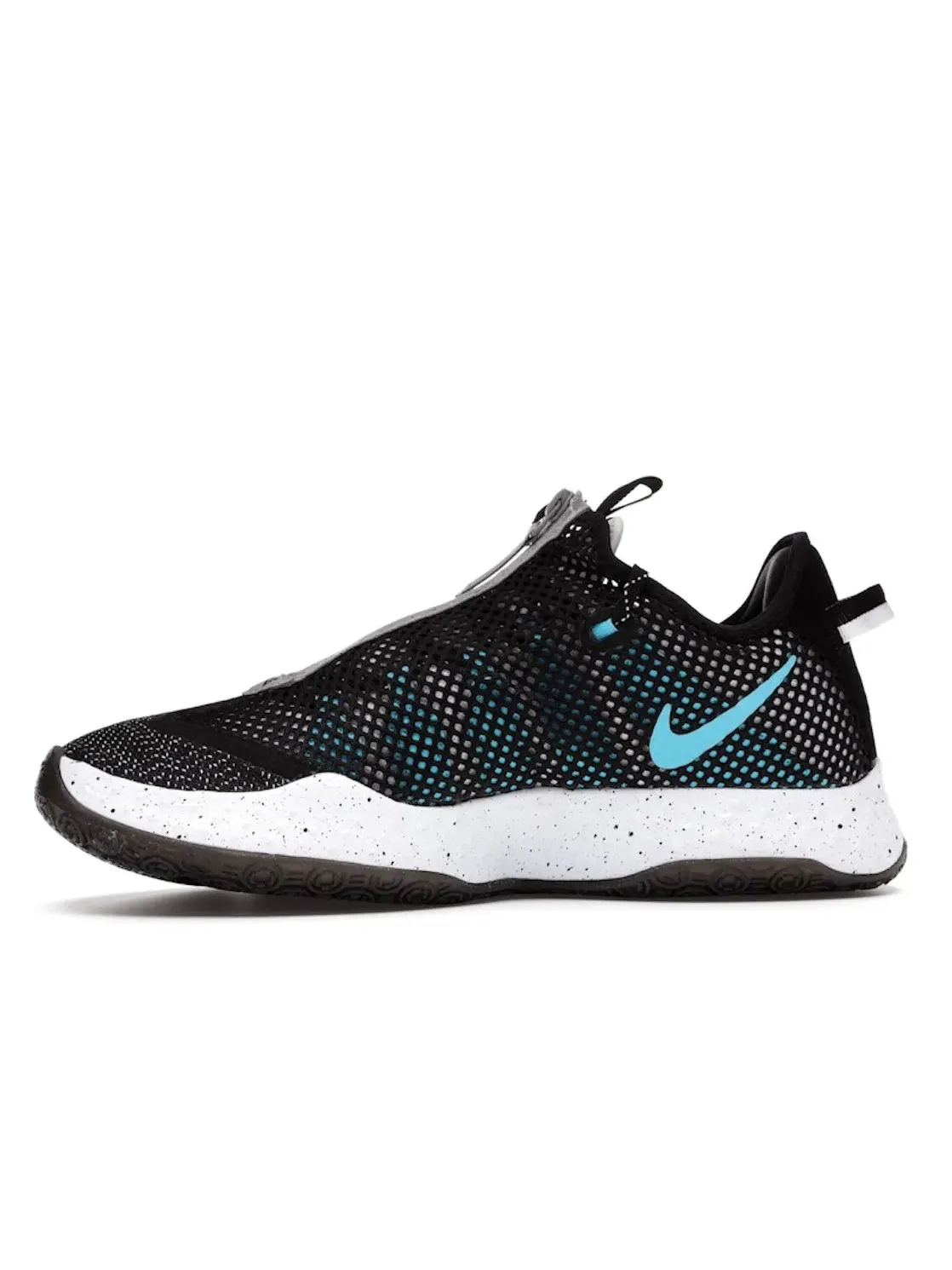 Мужские кроссовки для баскетбола Nike PG 4 — изображение 3 из 4, черный/белый-серый-синий