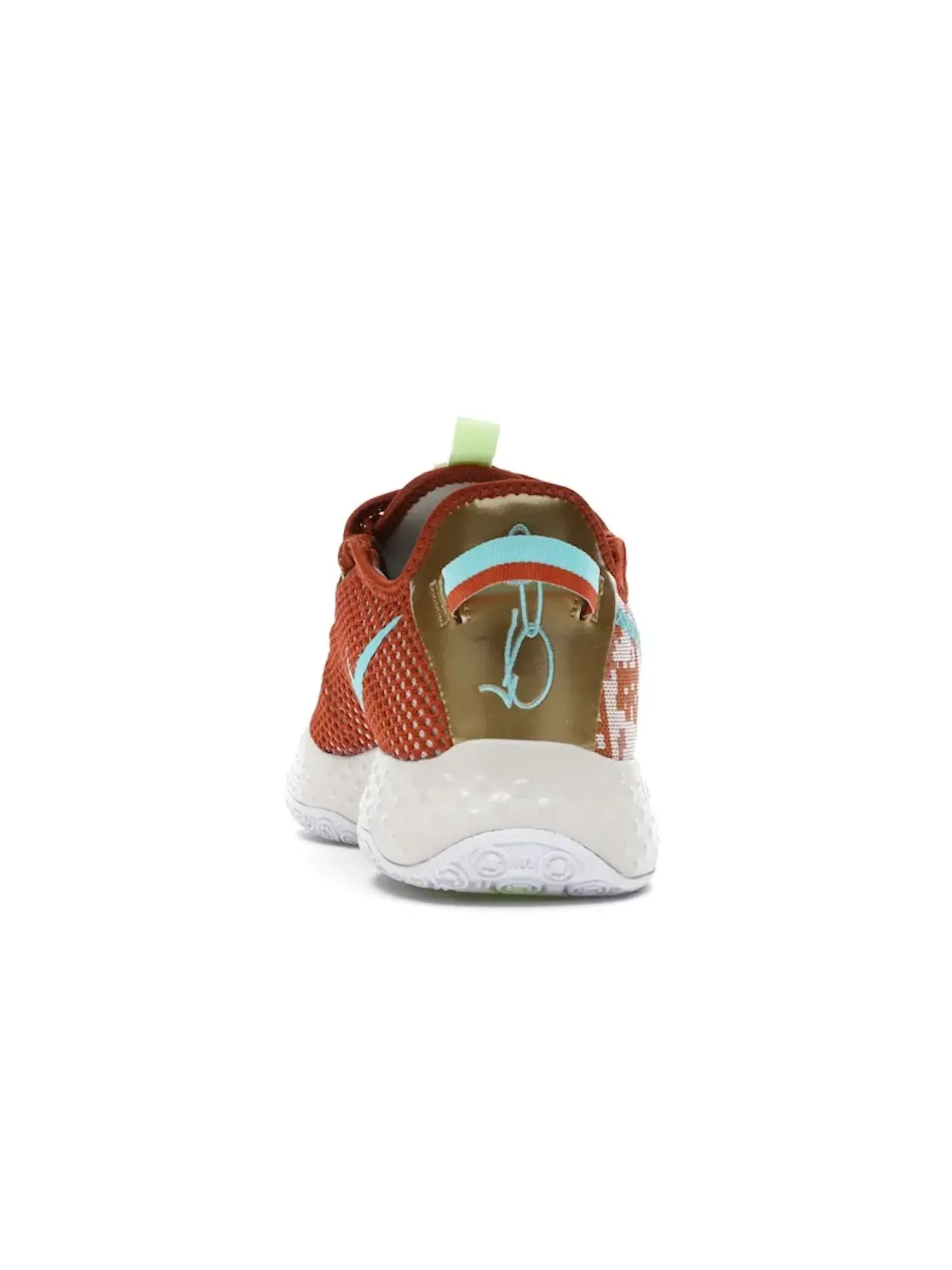 Мужские кроссовки для баскетбола Nike PG 4 — изображение 4 из 4, песочный/-оранжевый
