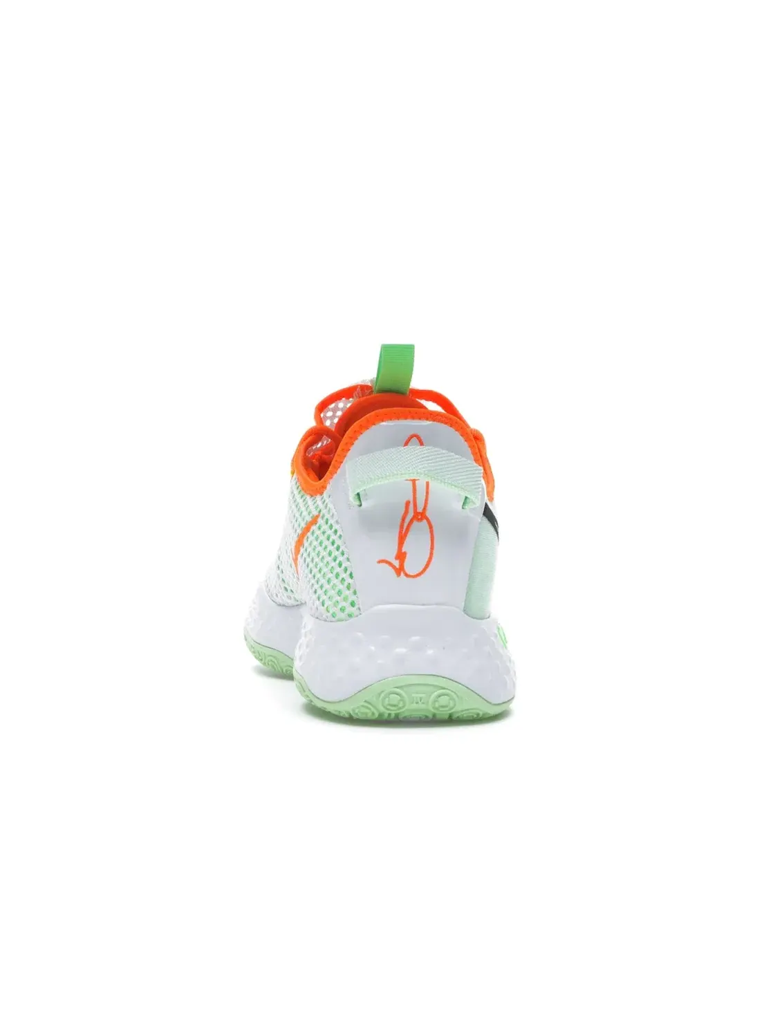 Мужские кроссовки для баскетбола Nike PG 4 — изображение 4 из 4, белый/черный--оранжевый