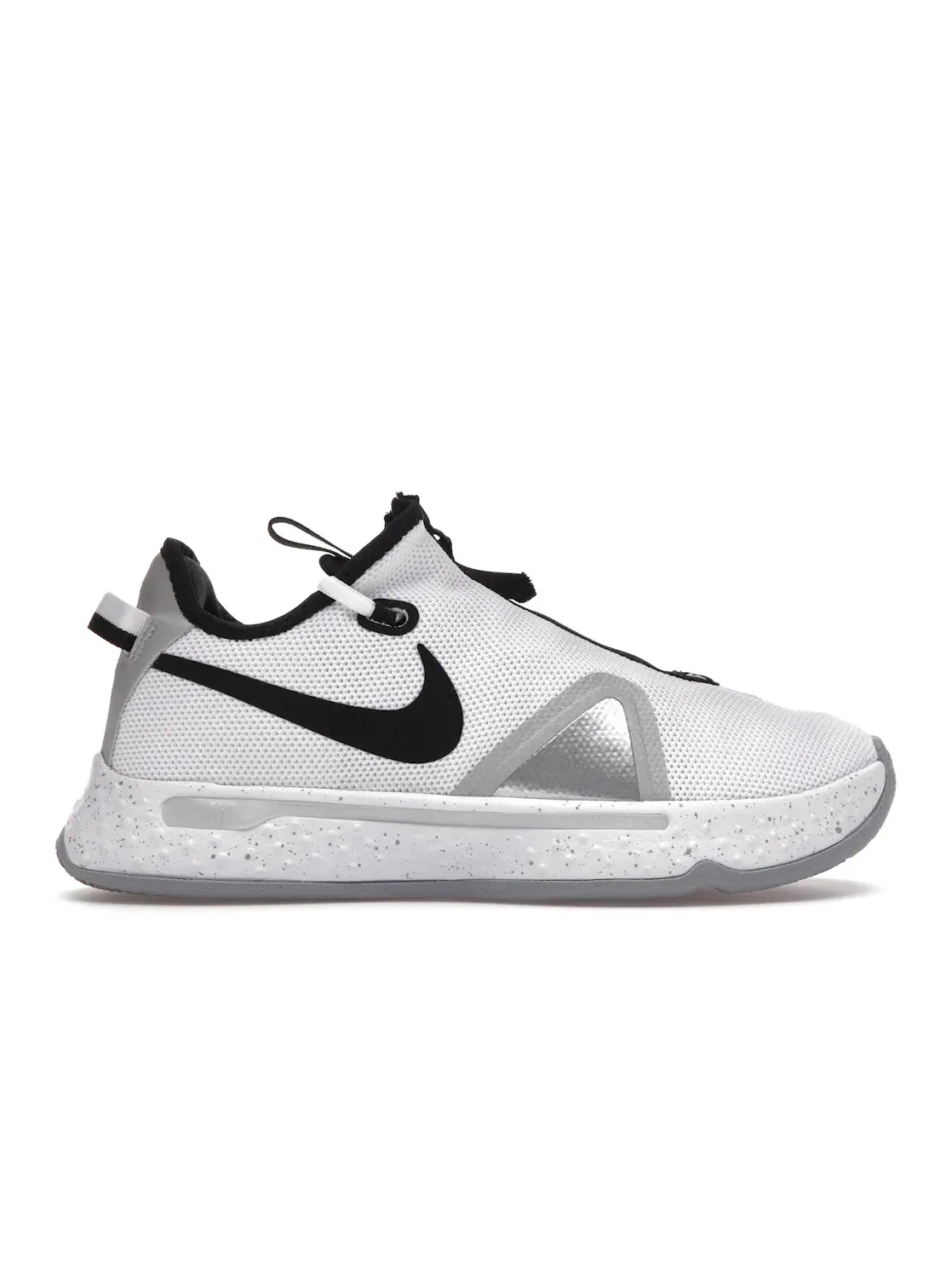 Мужские баскетбольные кроссовки с сетчатым верхом Nike PG 4 — изображение 1 из 4, белый серый черный