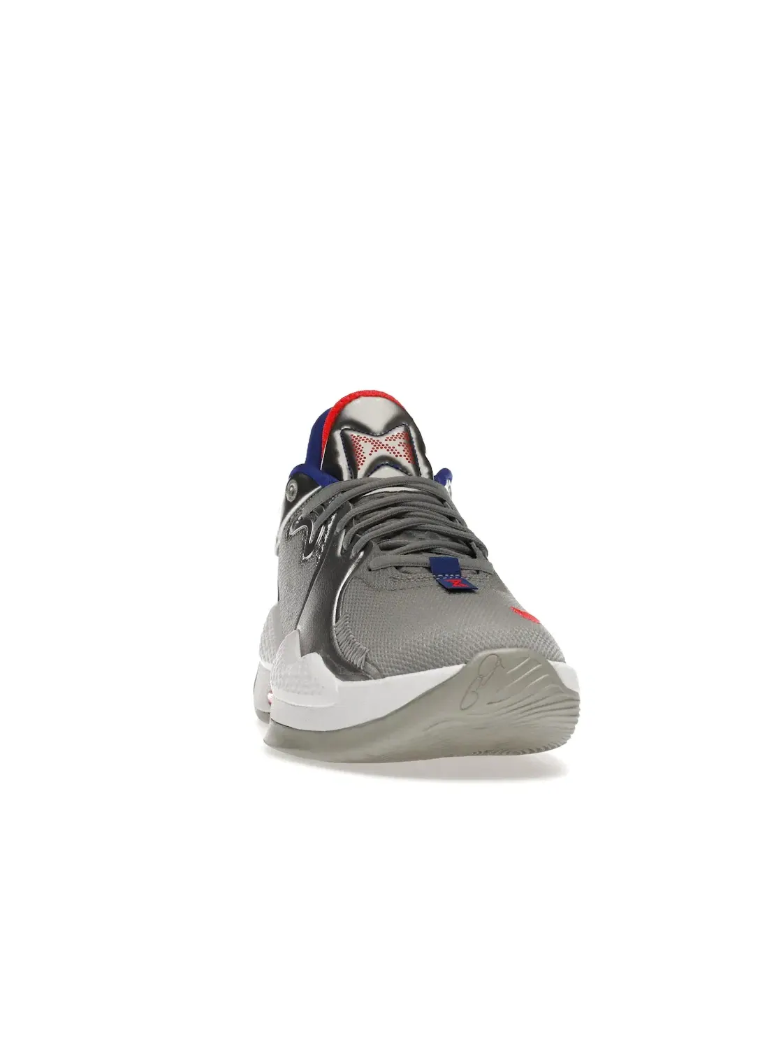 Мужские баскетбольные кроссовки с дизайном Nike PG 5 Nike — изображение 2 из 4, металлик серебристый