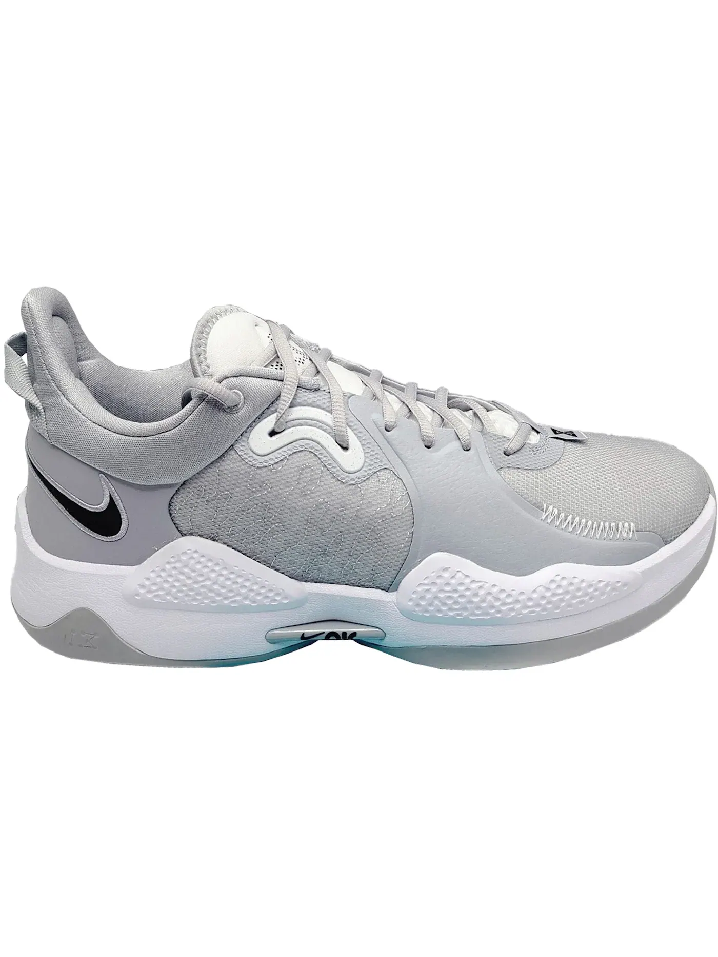 Мужские кроссовки для баскетбола Nike PG 5 TB — изображение 1 из 1, серый/черный/серый
