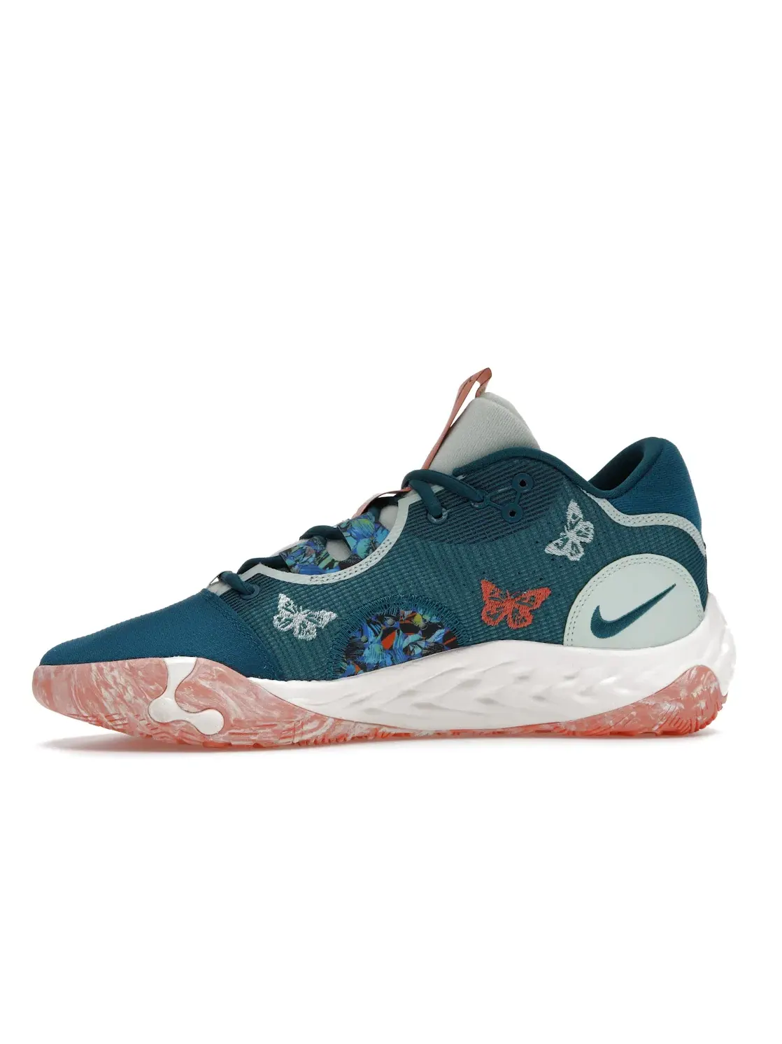 Мужские баскетбольные кроссовки с низким вырезом Nike PG 6 — изображение 3 из 4, темный/розовый