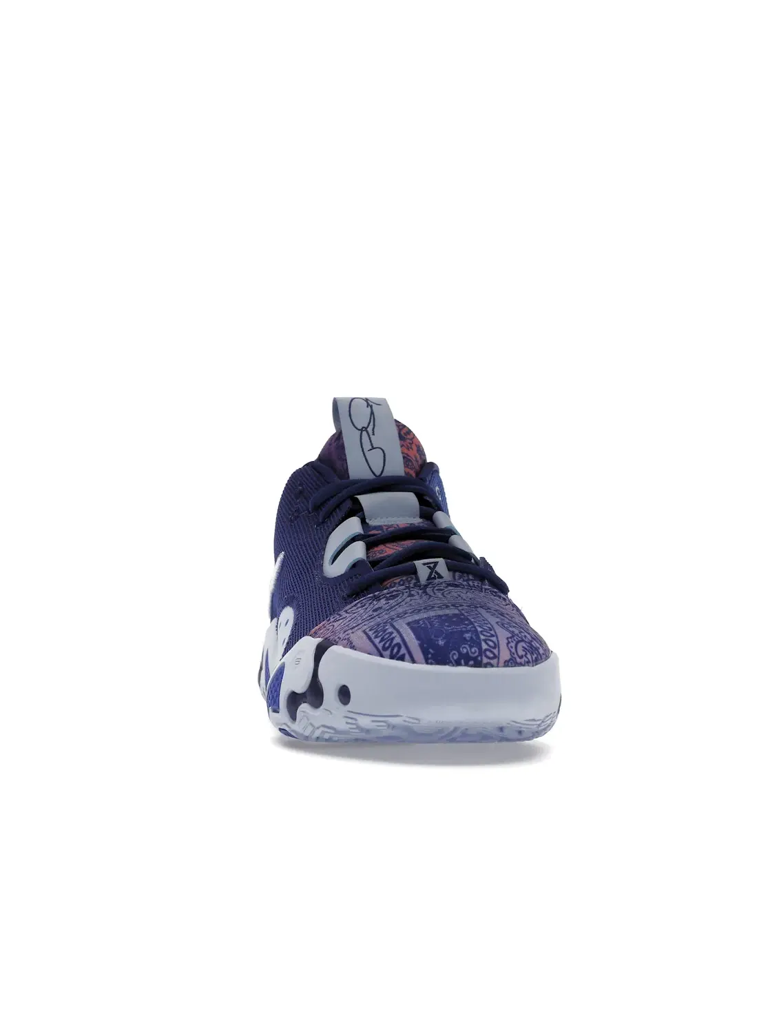 Мужские кроссовки с принтом пейсли Nike PG 6 — изображение 2 из 4, светлый-глубокий синий