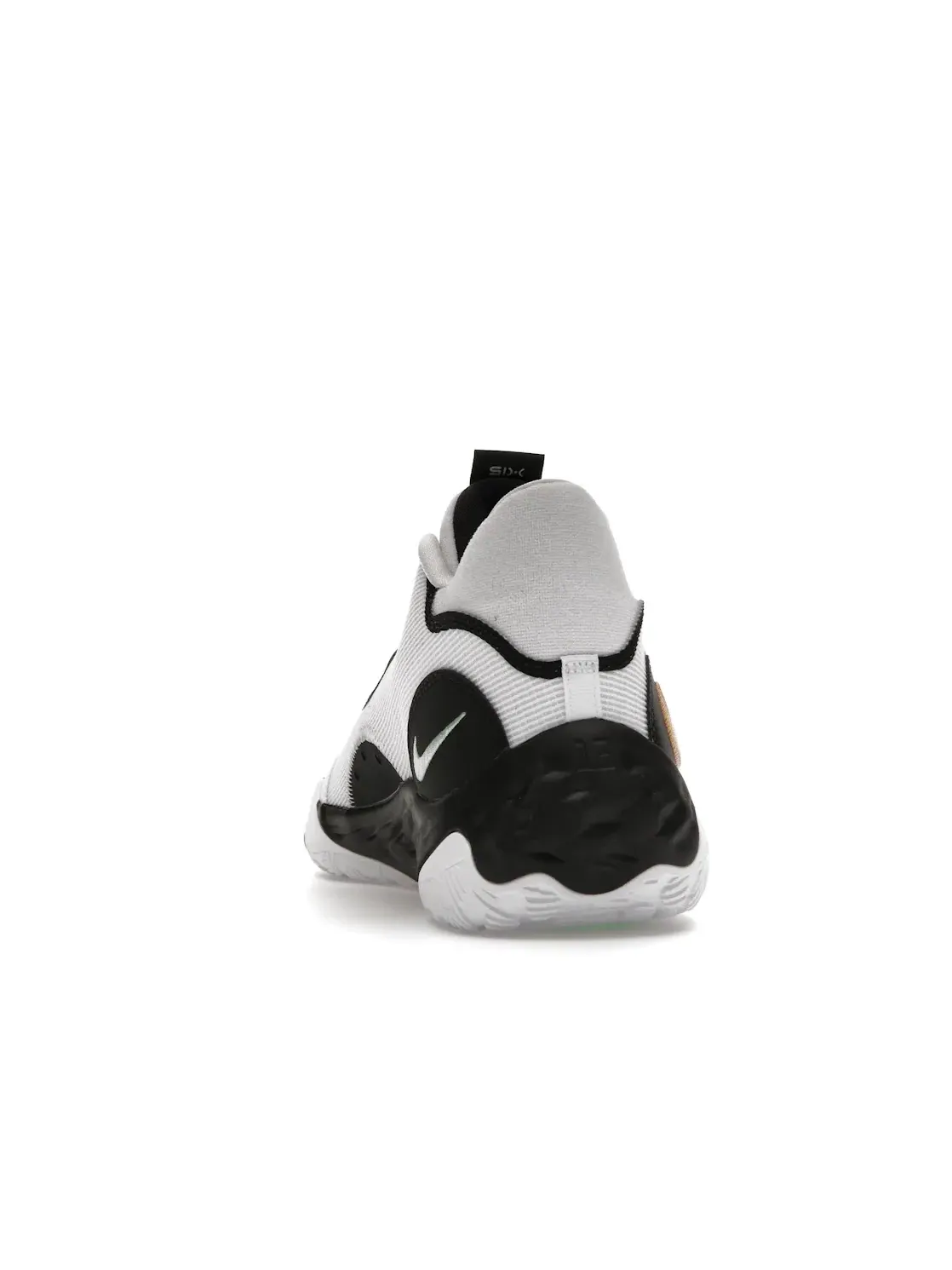 Мужские баскетбольные кроссовки с амортизацией Nike PG 6 — изображение 4 из 4, белый/оранжевый-черный
