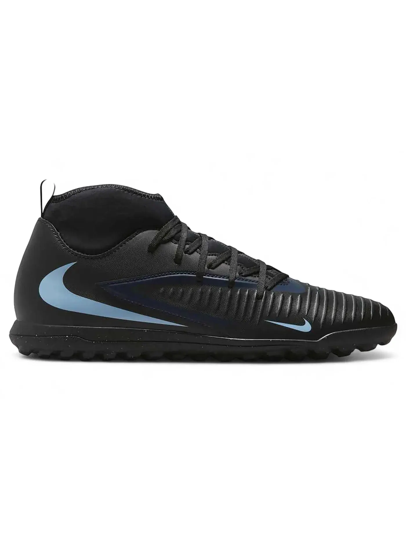 Мужские кроссовки для футбола Nike Phantom 6 High Club TF — изображение 1 из 1, черный/синий