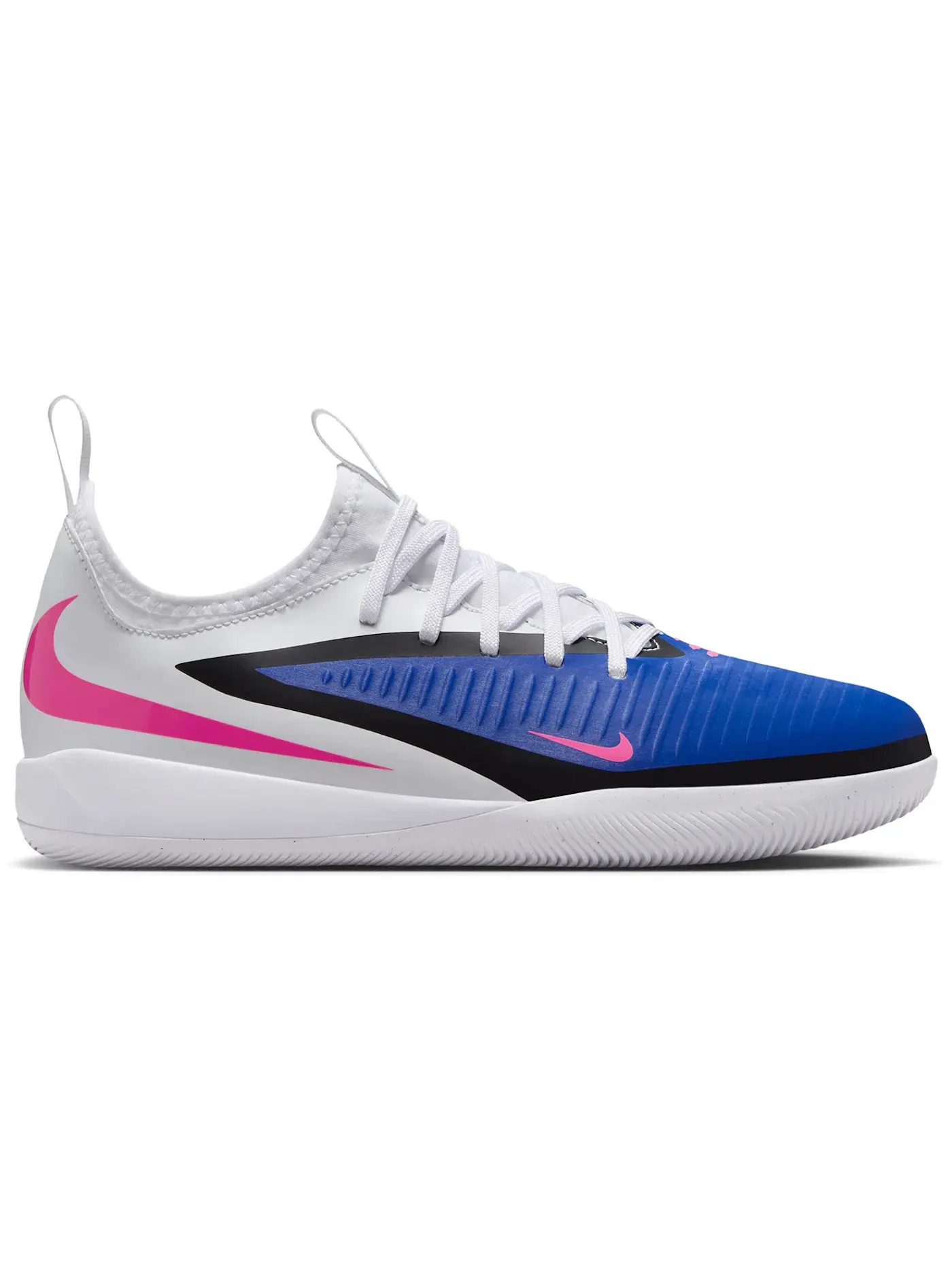 Детские кроссовки для игры в зале Phantom 6 Low Academy IC Attack Pack Nike — изображение 1 из 1, синий/белый/розовый