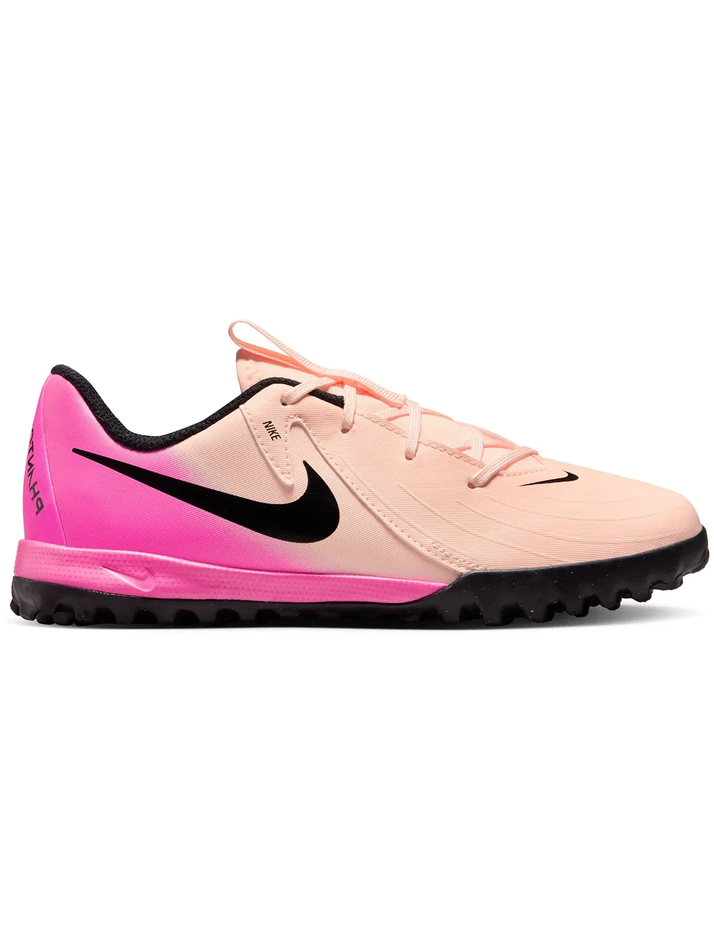 Детские кроссовки для футбола с шипами Nike Phantom GX 2 Academy TF Prism Pack — изображение 1 из 1, розовый/черный