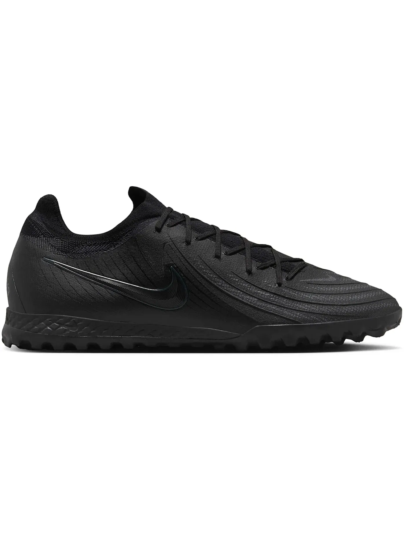 Мужские кроссовки для футбола с высоким сцеплением Nike Phantom GX 2 Pro TF — изображение 1 из 1, черный/глубокий/черный