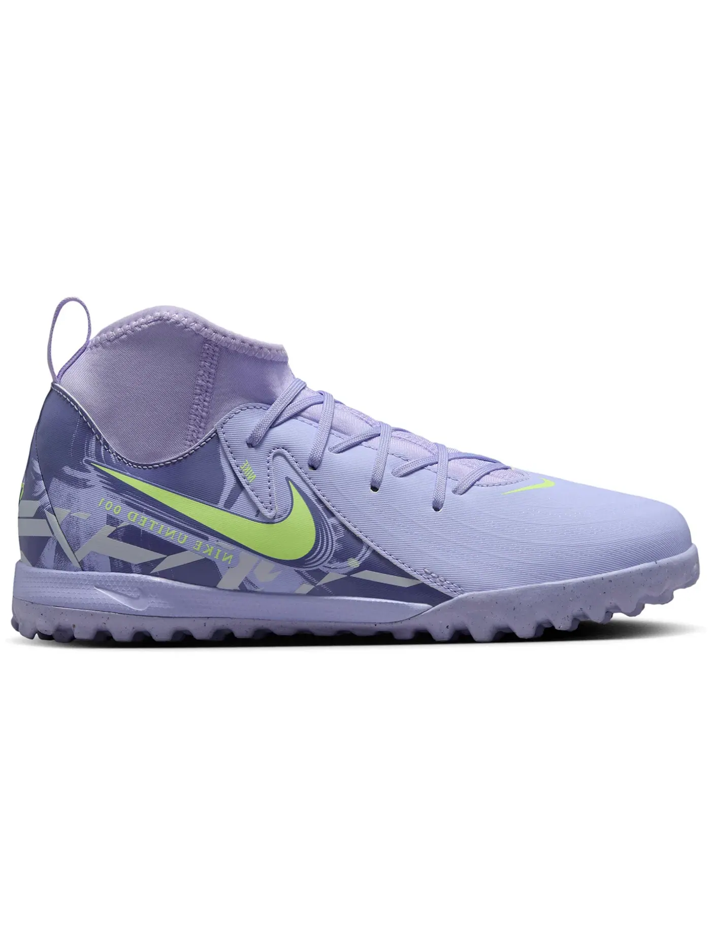 Детские кроссовки для активных видов спорта Nike Phantom Luna 2 Academy TF — изображение 1 из 1, фиолетовый