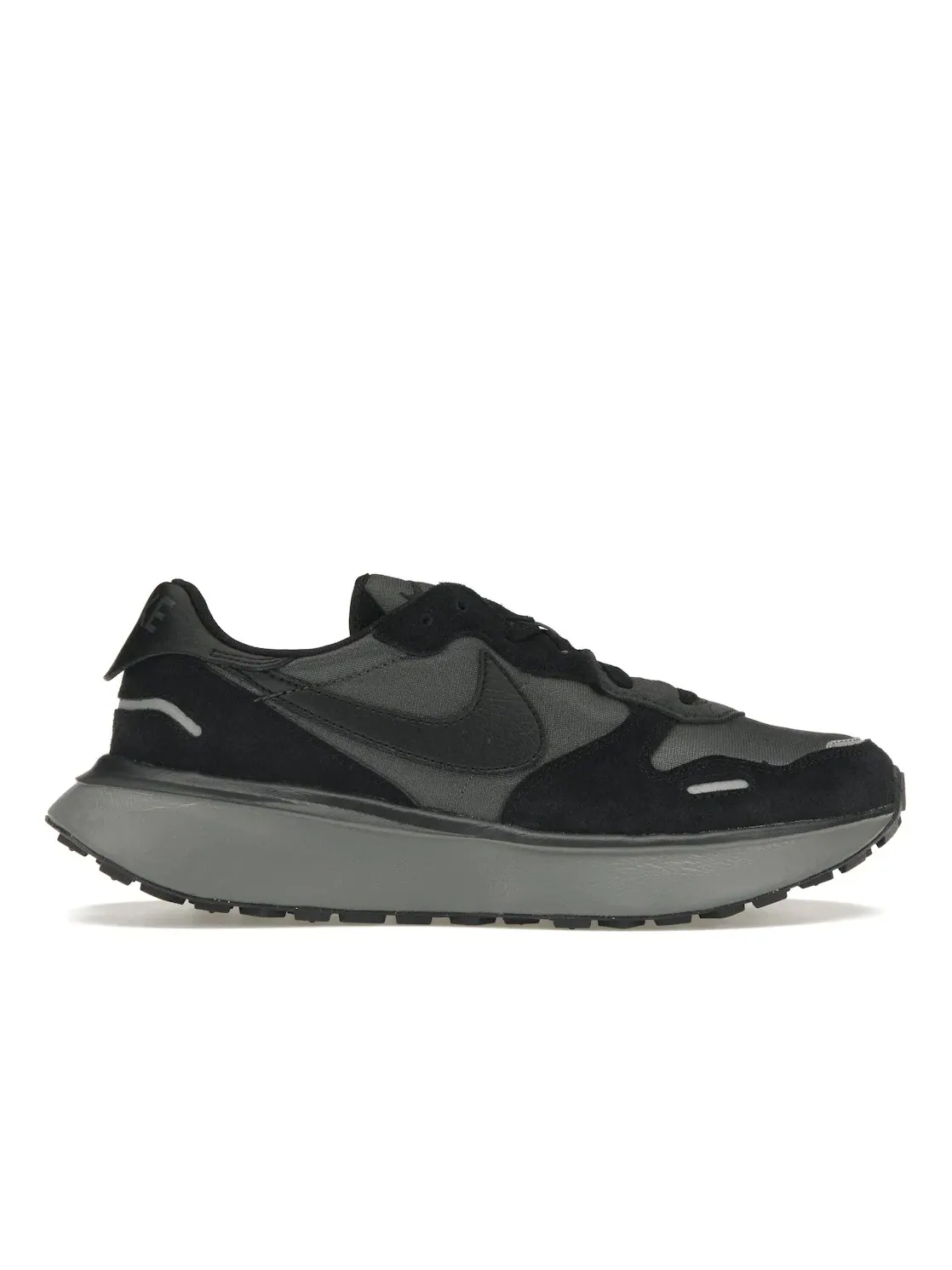 Женские кроссовки Lifestyle Nike Phoenix Waffle — изображение 1 из 4, черный/серый/черный