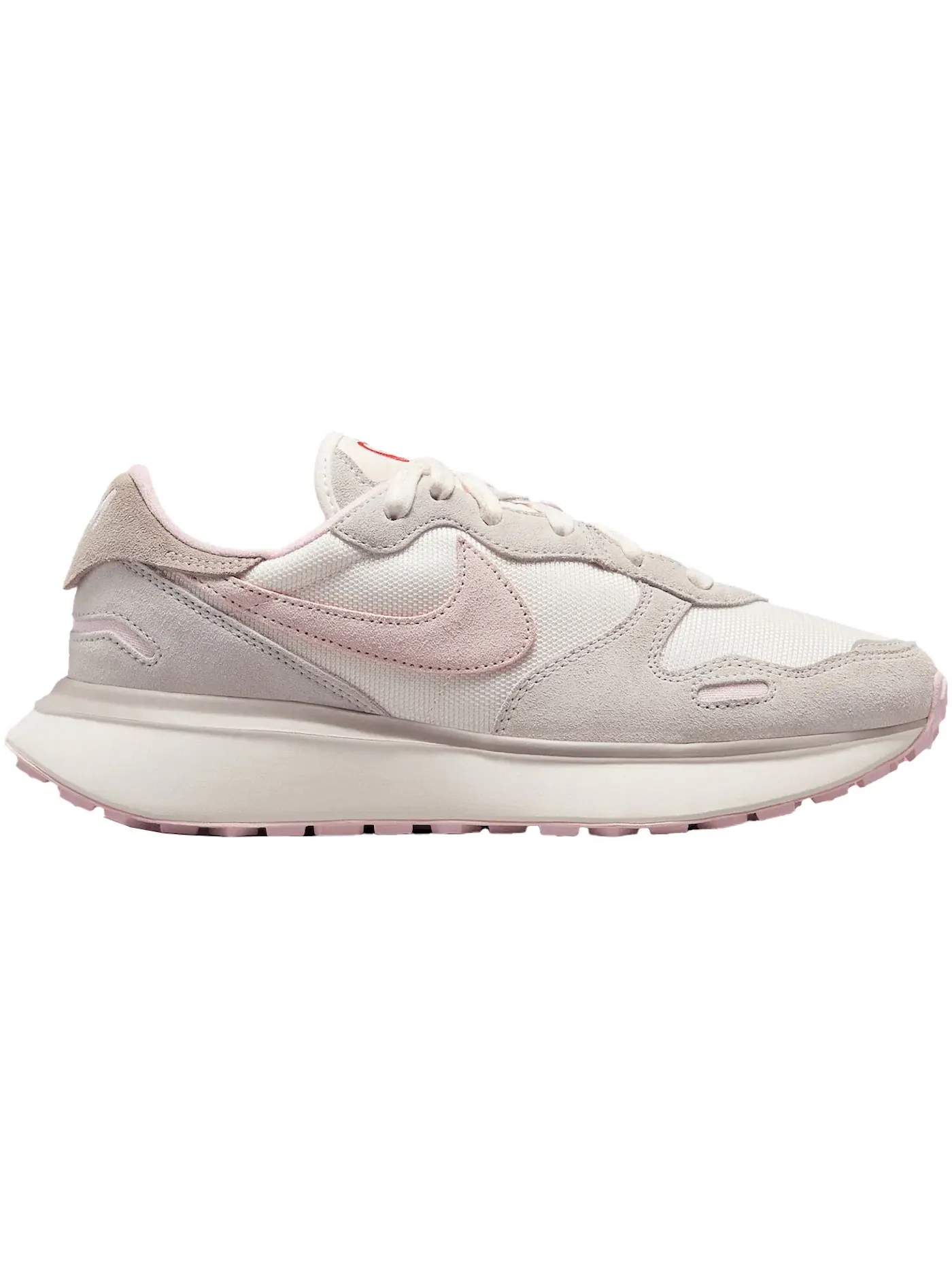 Женские кроссовки Lifestyle Nike Phoenix Waffle — изображение 1 из 1, серый/розовый